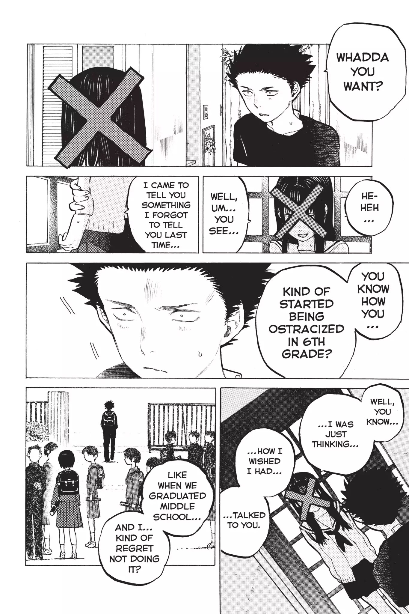Koe no Katachi Chapter 22 page 6 - Chapter 22: I Want to Know