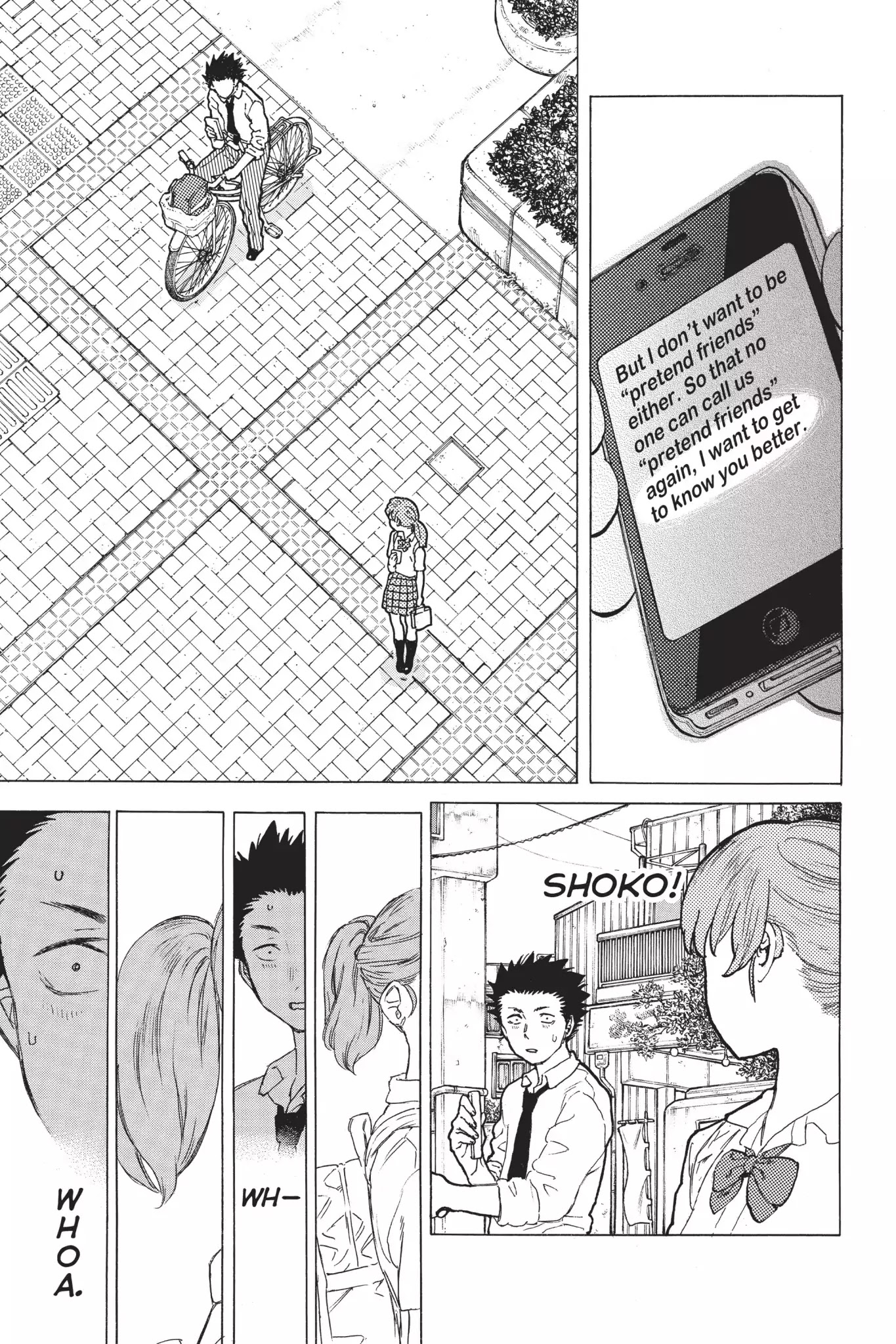 Koe no Katachi Chapter 23 page 1 - Chapter 23: The Moon