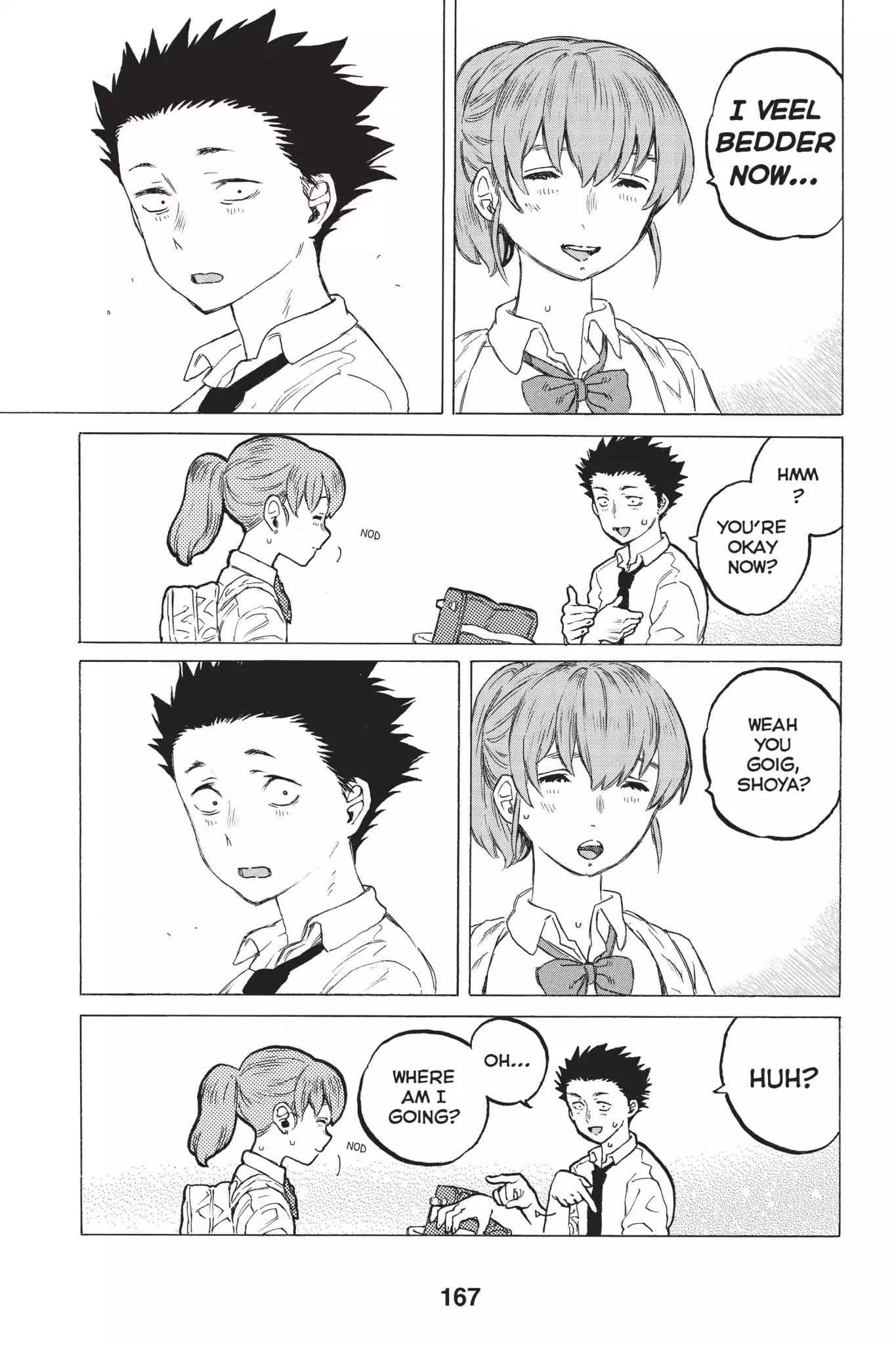Koe no Katachi Chapter 23 page 3 - Chapter 23: The Moon