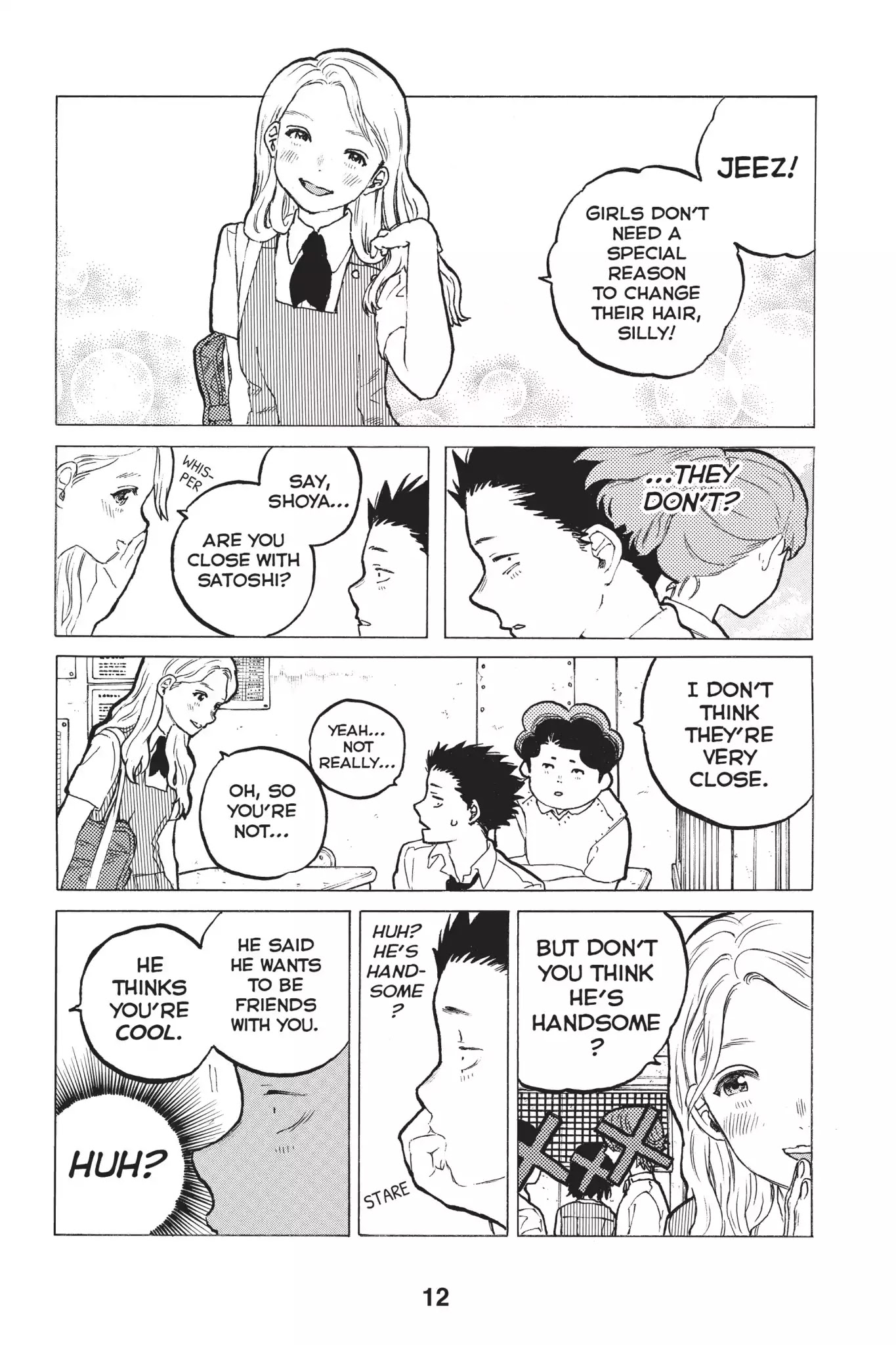 Koe no Katachi Chapter 24 page 13 - Chapter 24: Change