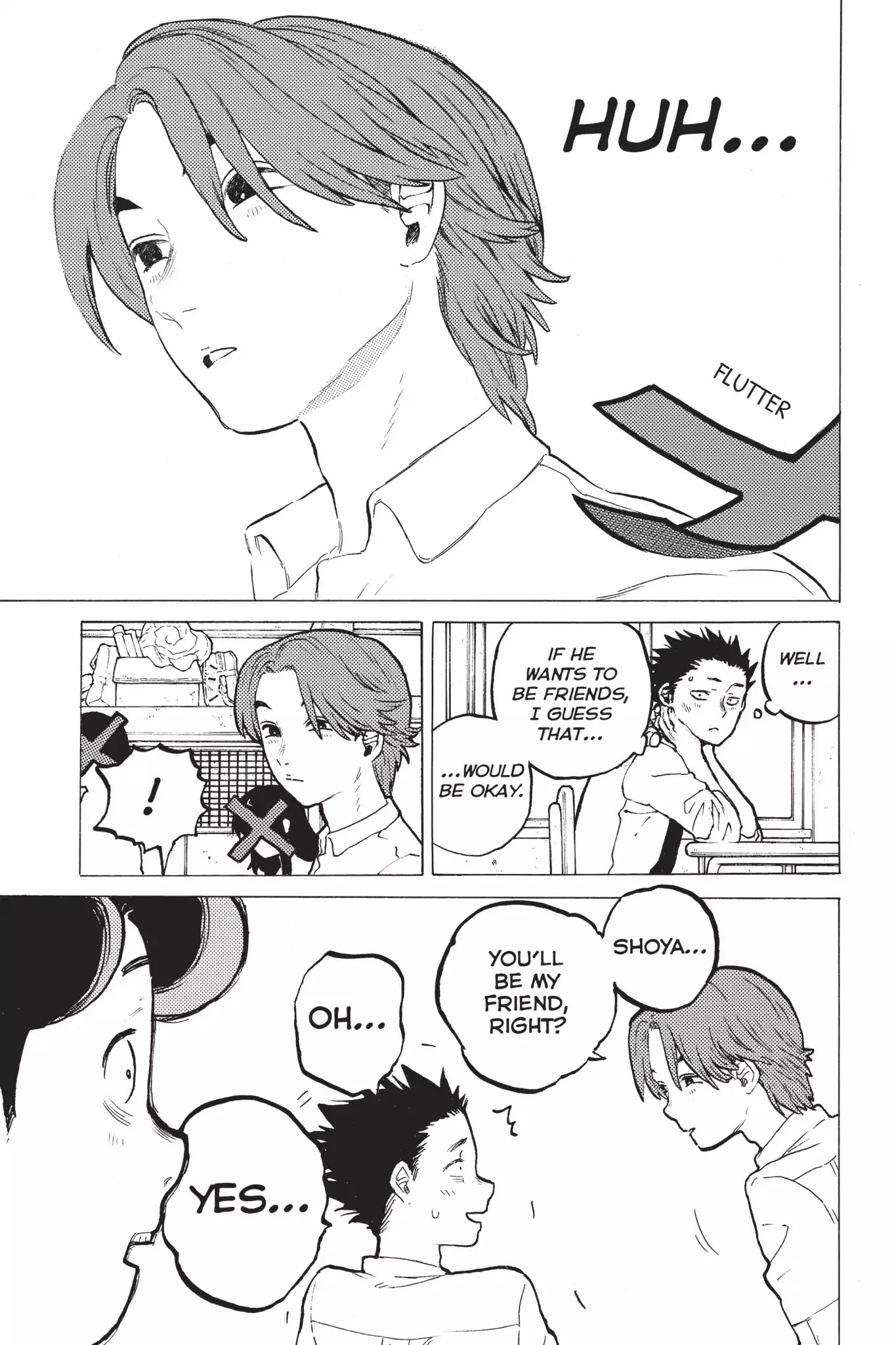 Koe no Katachi Chapter 24 page 14 - Chapter 24: Change