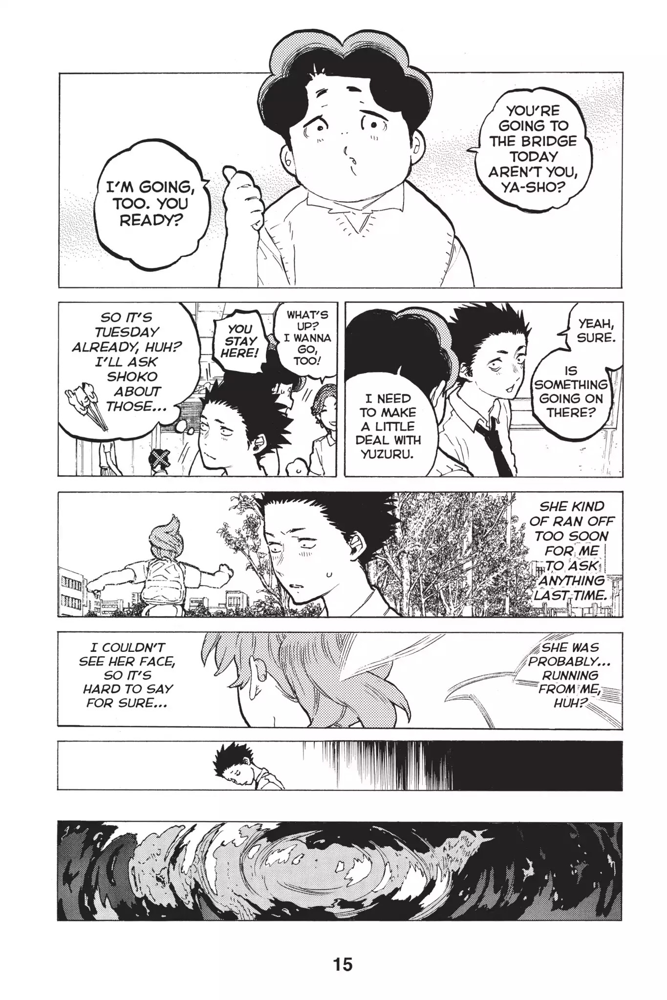Koe no Katachi Chapter 24 page 16 - Chapter 24: Change