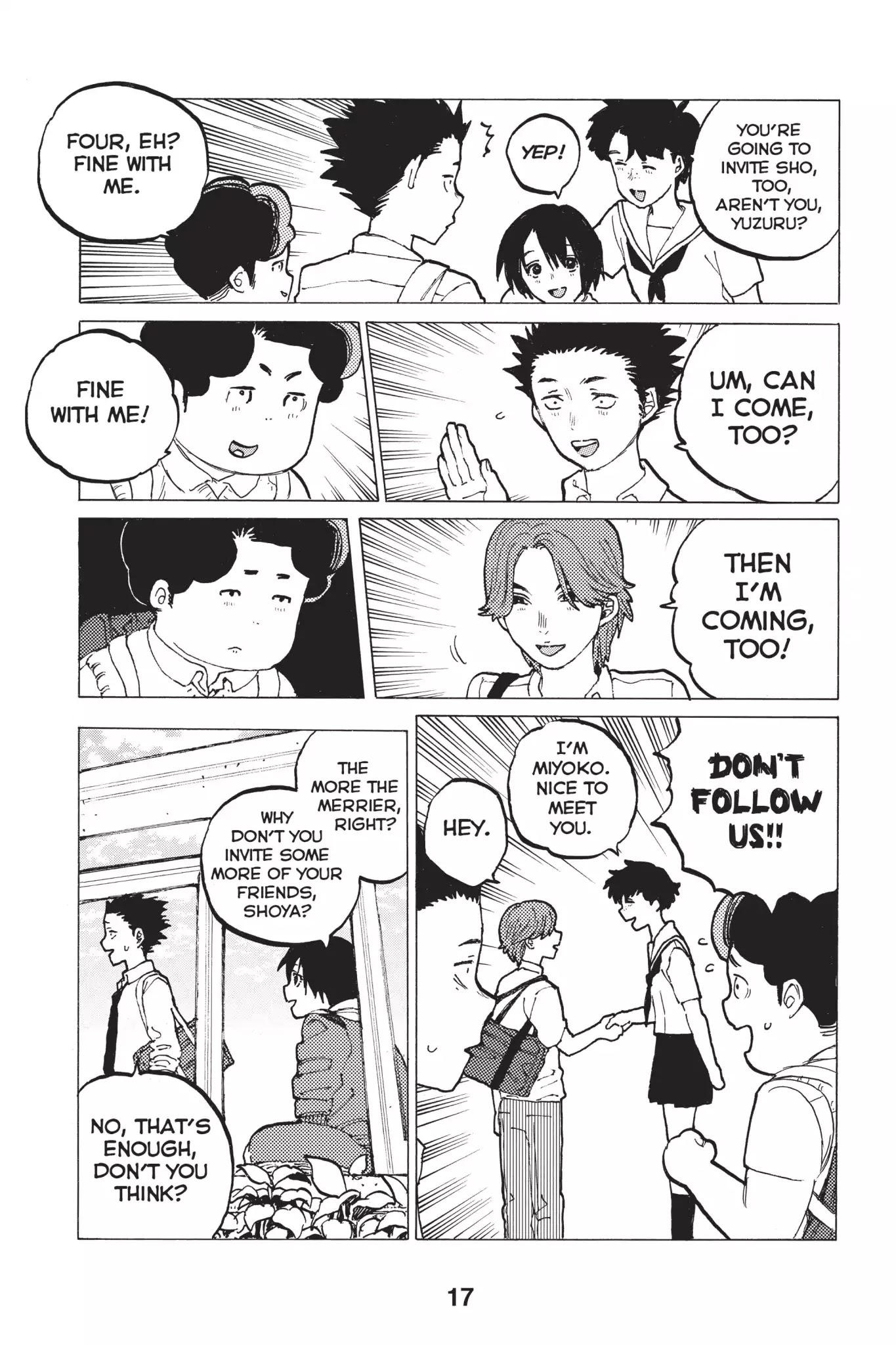 Koe no Katachi Chapter 24 page 18 - Chapter 24: Change