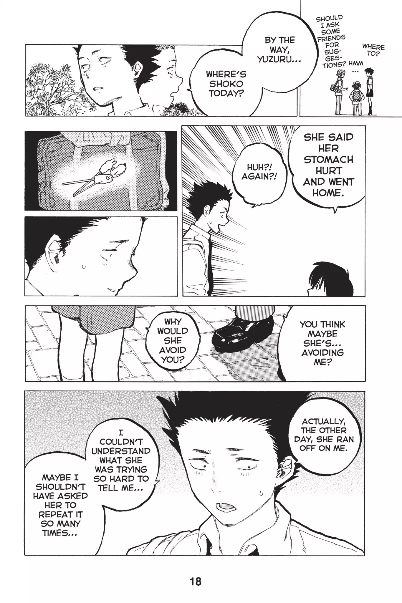 Koe no Katachi Chapter 24 page 19 - Chapter 24: Change