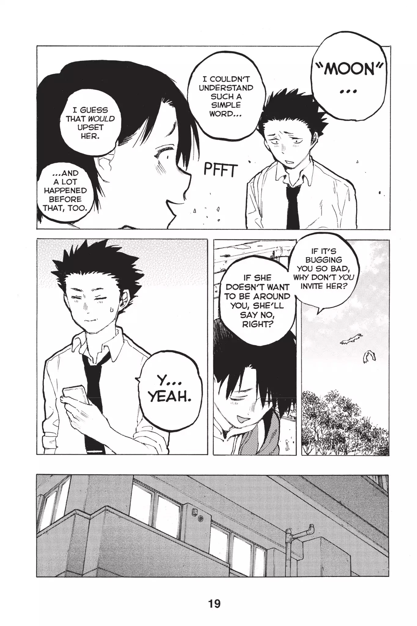 Koe no Katachi Chapter 24 page 20 - Chapter 24: Change