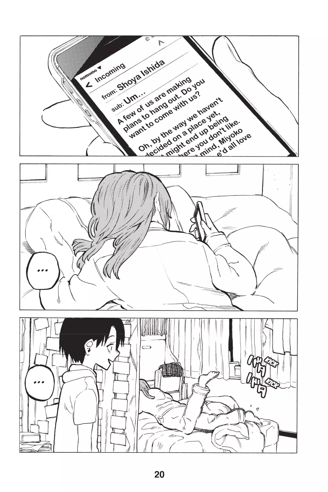 Koe no Katachi Chapter 24 page 21 - Chapter 24: Change