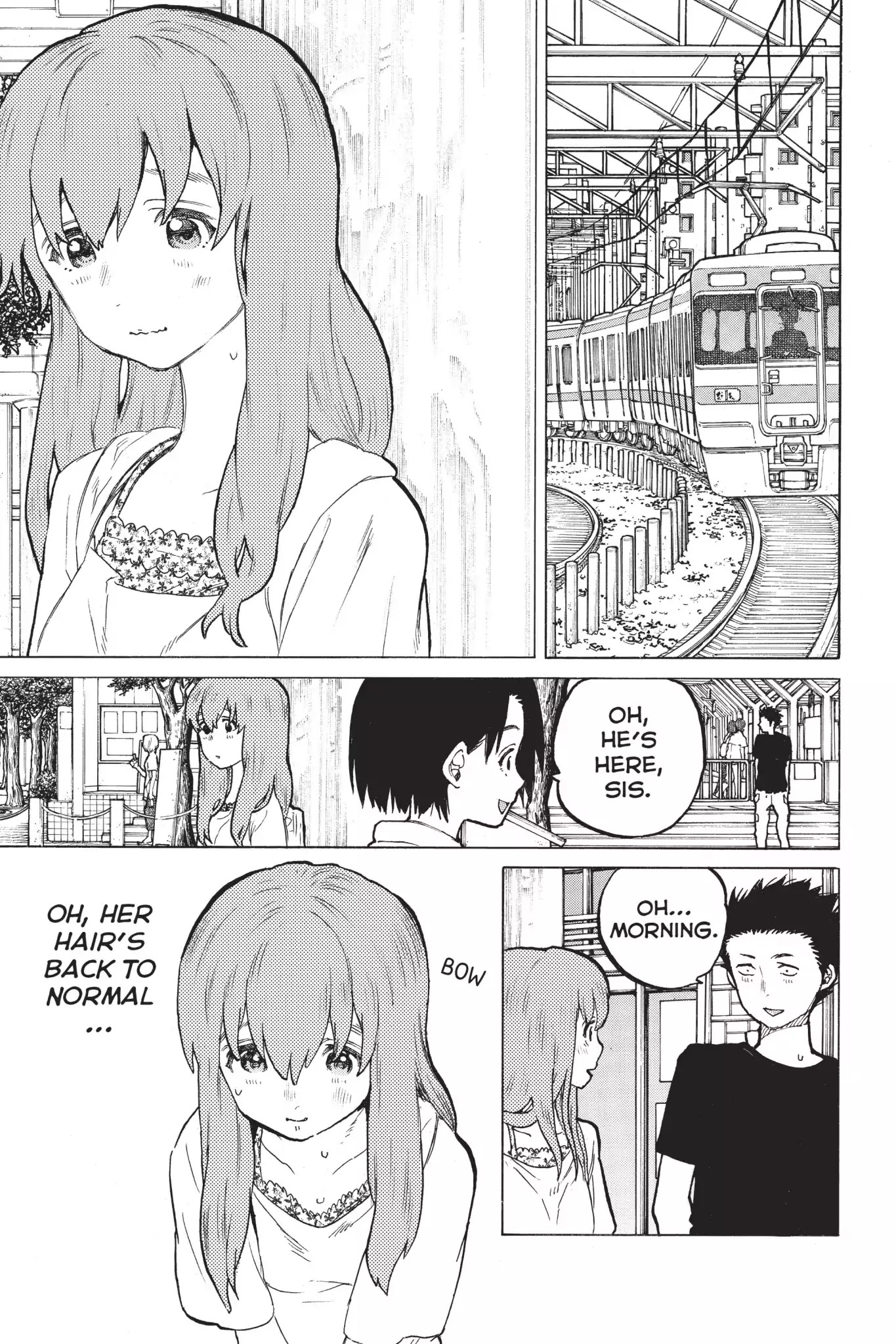 Koe no Katachi Chapter 24 page 22 - Chapter 24: Change