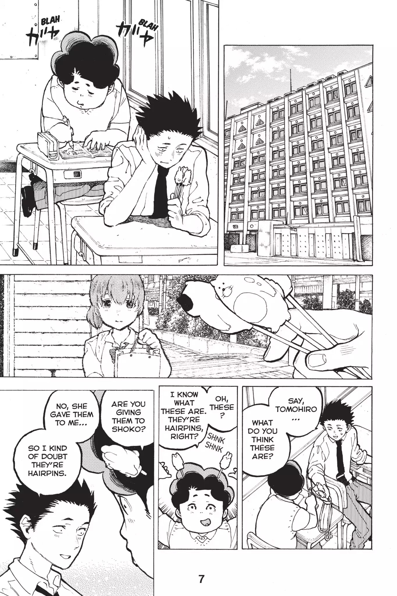 Koe no Katachi Chapter 24 page 8 - Chapter 24: Change