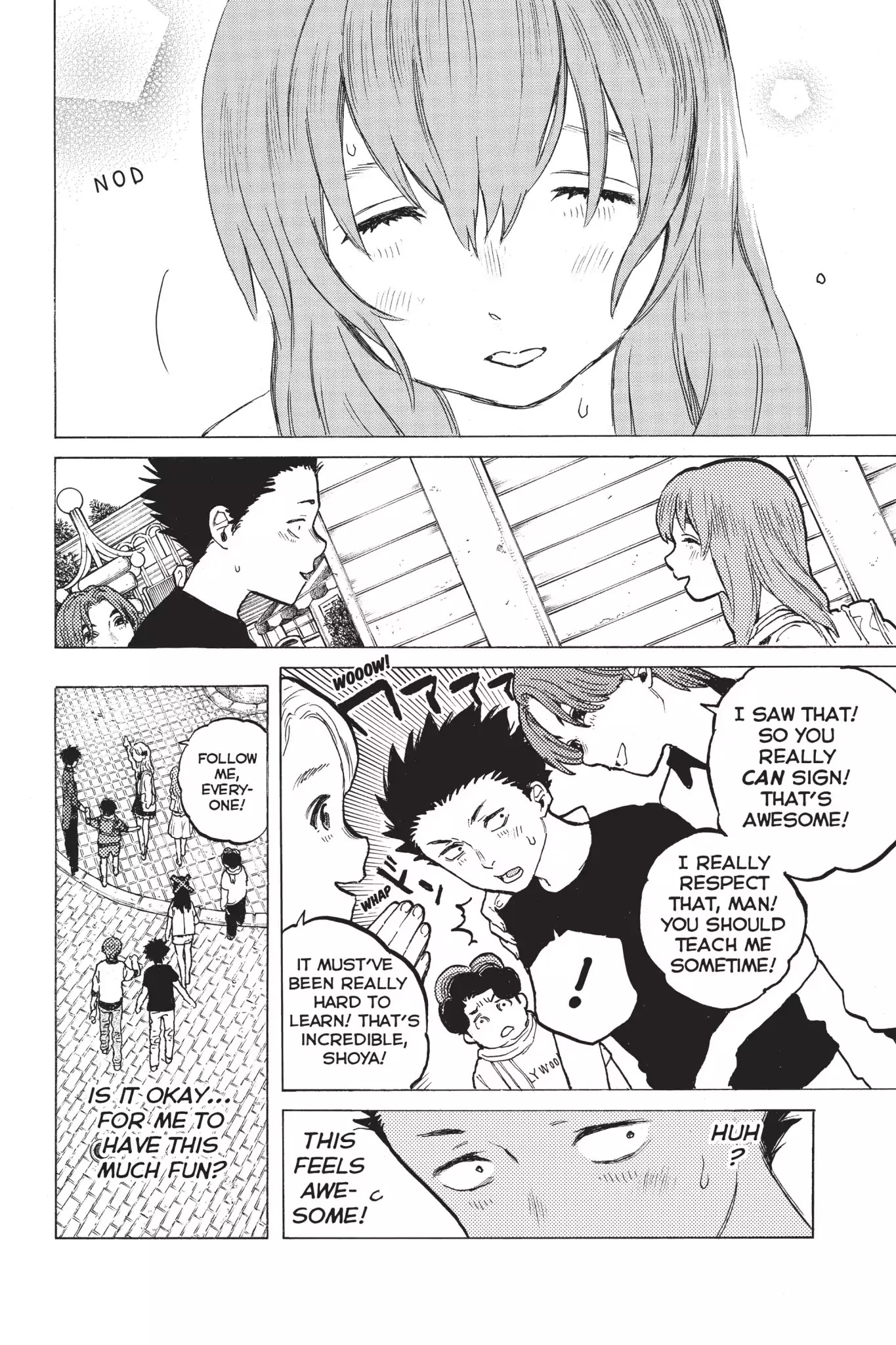 Koe no Katachi Chapter 25 page 14 - Chapter 25: Just My Imagination