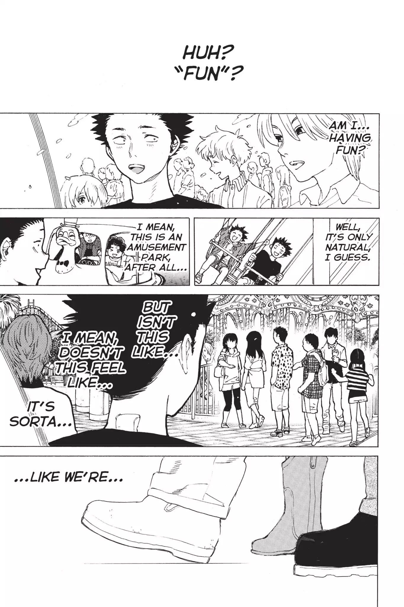 Koe no Katachi Chapter 25 page 15 - Chapter 25: Just My Imagination