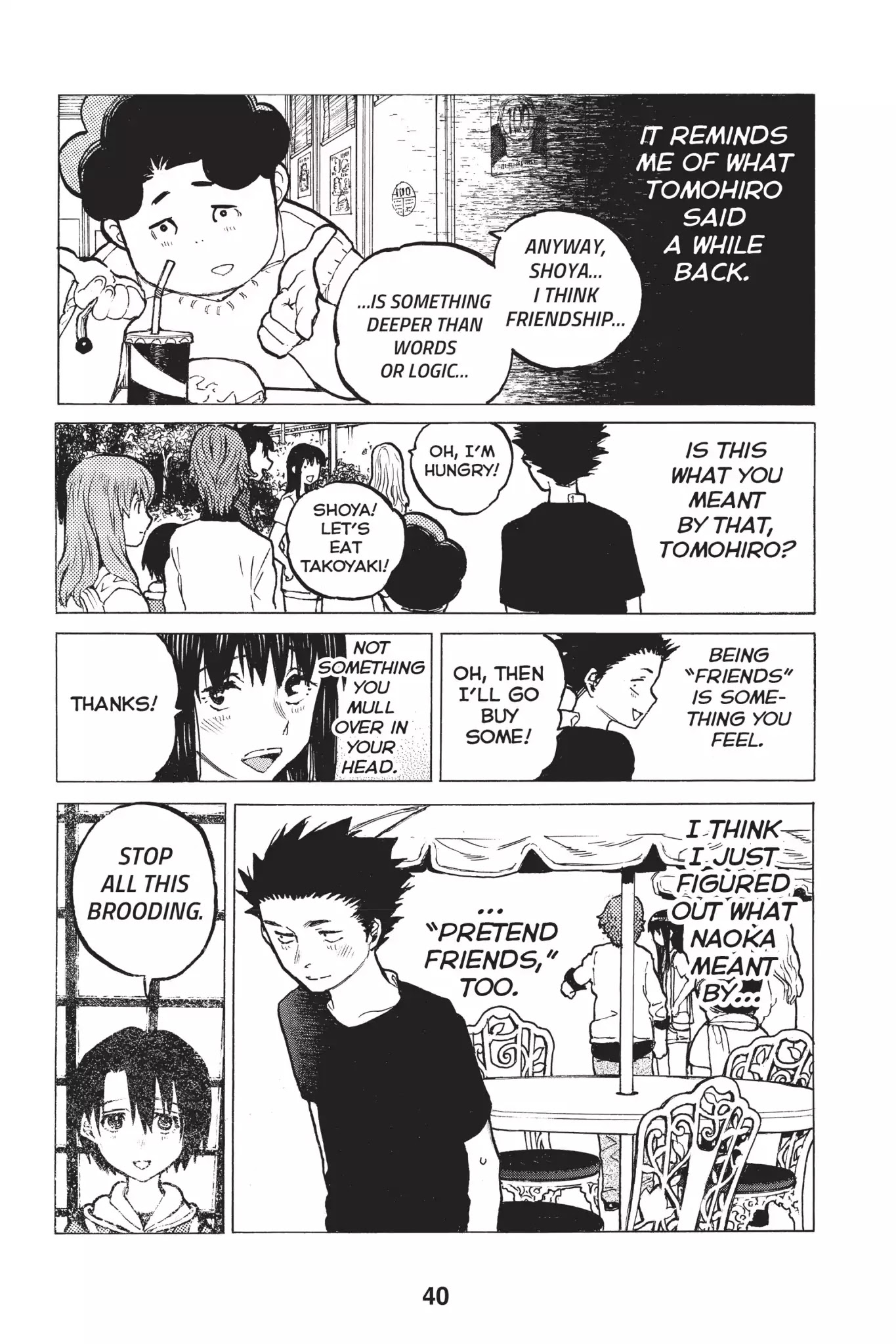 Koe no Katachi Chapter 25 page 17 - Chapter 25: Just My Imagination