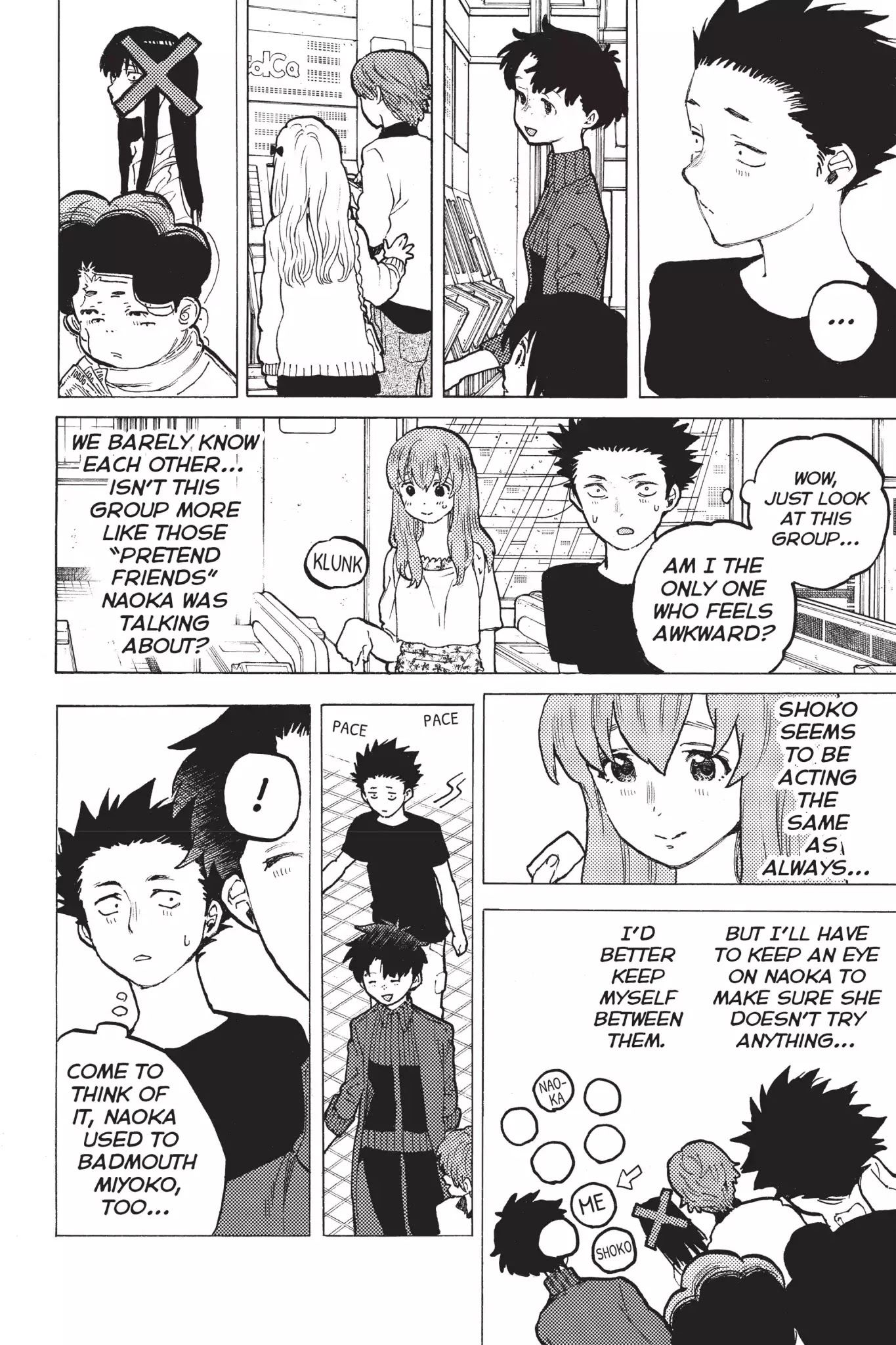 Koe no Katachi Chapter 25 page 6 - Chapter 25: Just My Imagination
