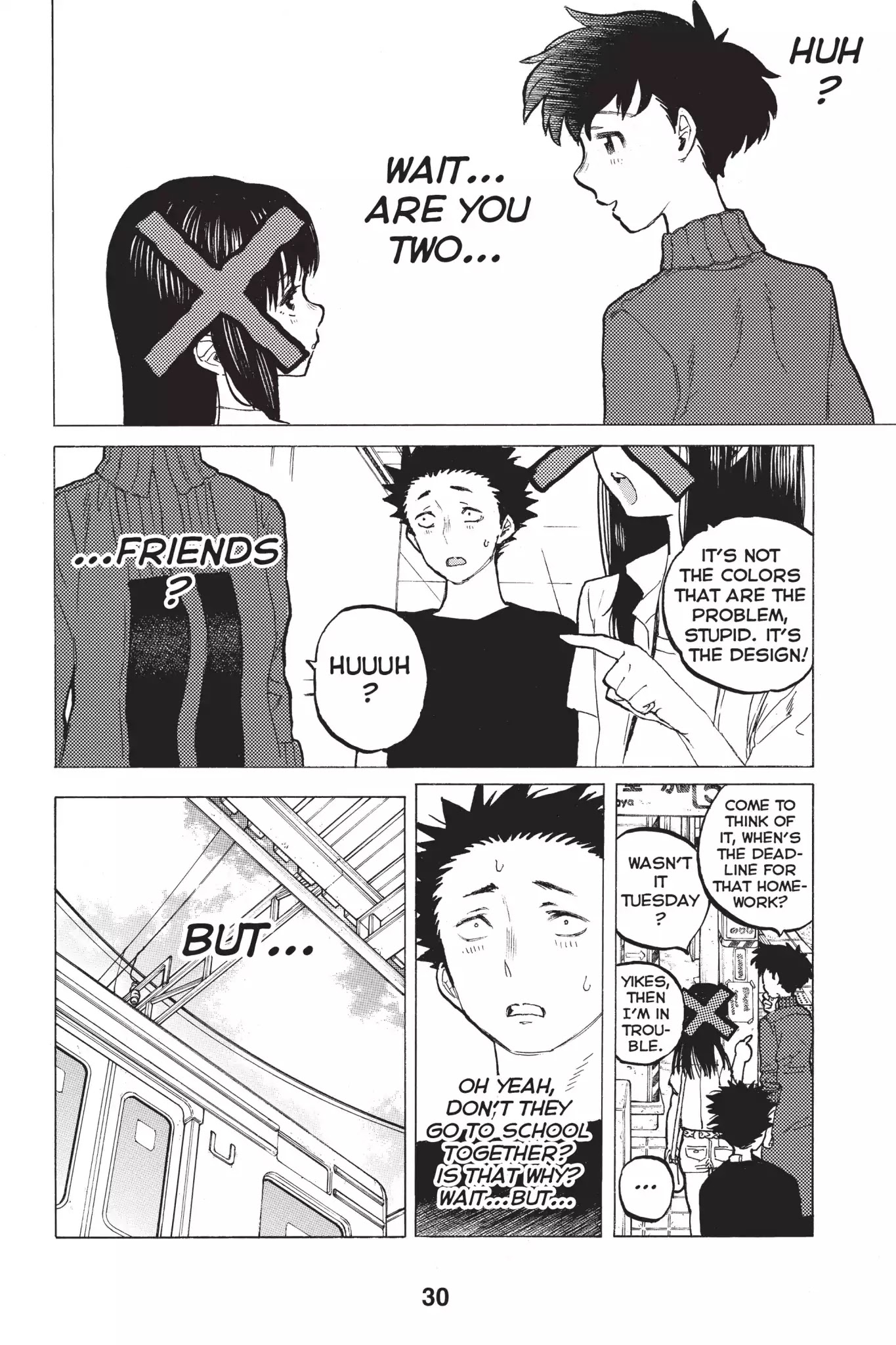 Koe no Katachi Chapter 25 page 8 - Chapter 25: Just My Imagination