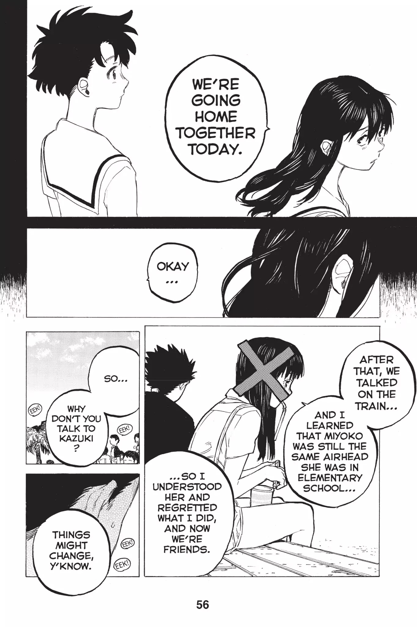 Koe no Katachi Chapter 26 page 14 - Chapter 26: Birds of a Feather