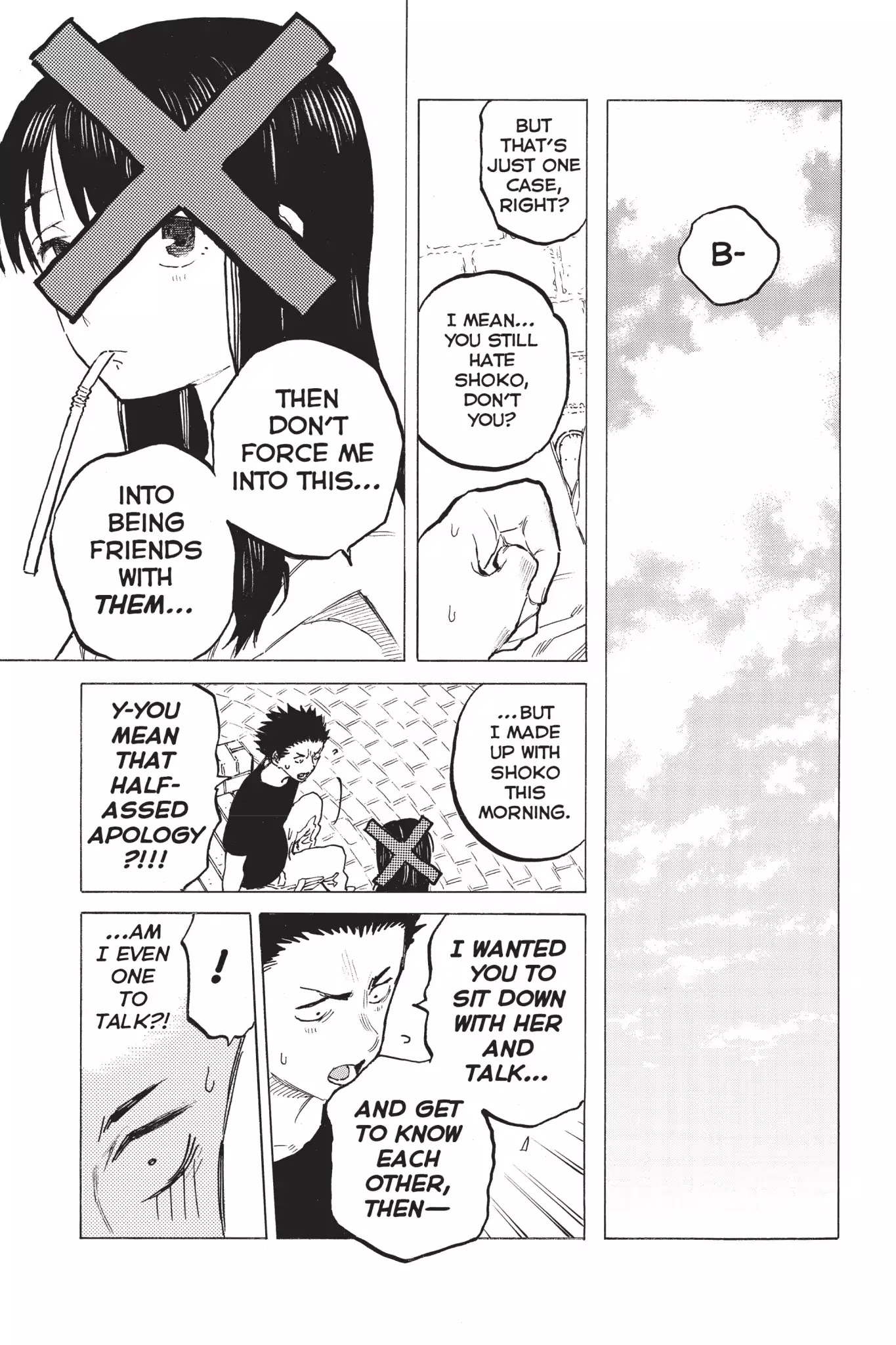Koe no Katachi Chapter 26 page 15 - Chapter 26: Birds of a Feather
