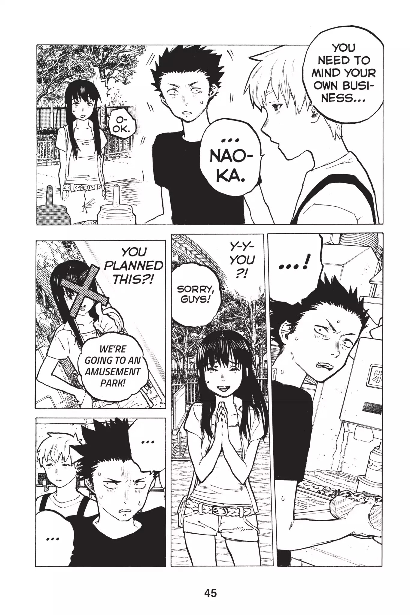 Koe no Katachi Chapter 26 page 3 - Chapter 26: Birds of a Feather