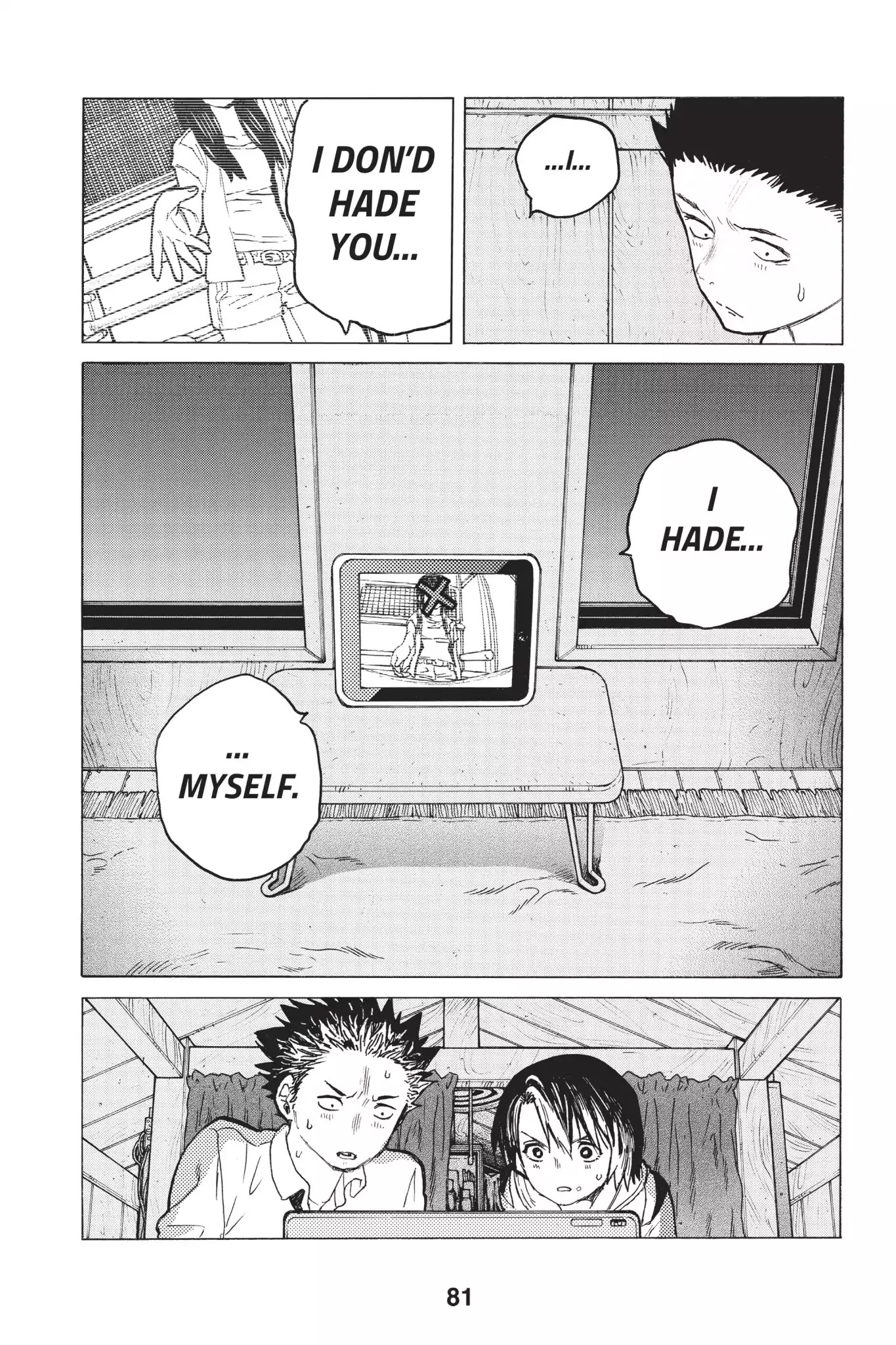 Koe no Katachi Chapter 27 page 19 - Chapter 27: Hate