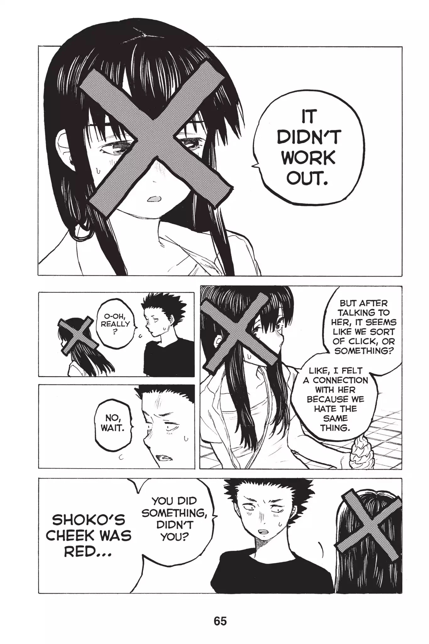 Koe no Katachi Chapter 27 page 3 - Chapter 27: Hate