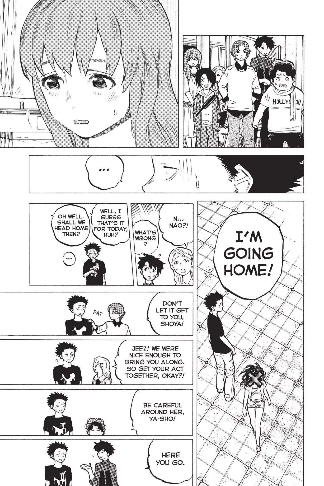Koe no Katachi Chapter 27 page 7 - Chapter 27: Hate