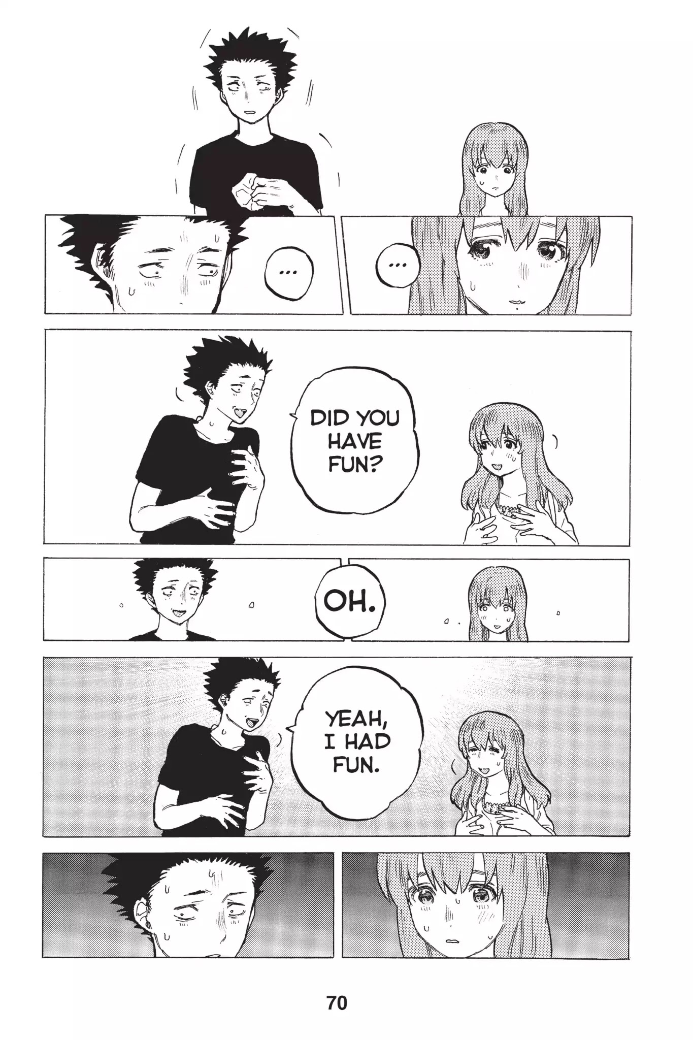 Koe no Katachi Chapter 27 page 8 - Chapter 27: Hate
