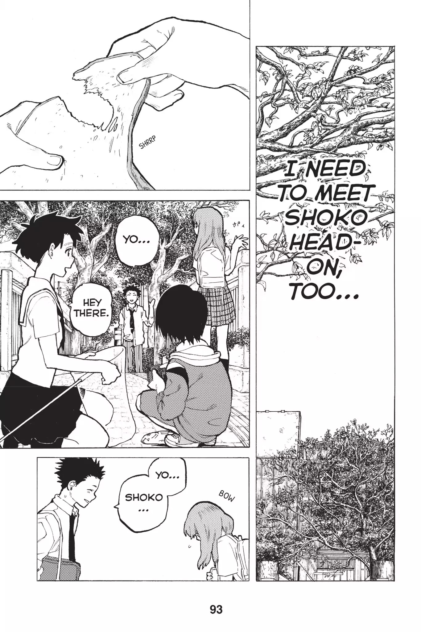 Koe no Katachi Chapter 28 page 11 - Chapter 28: Reply