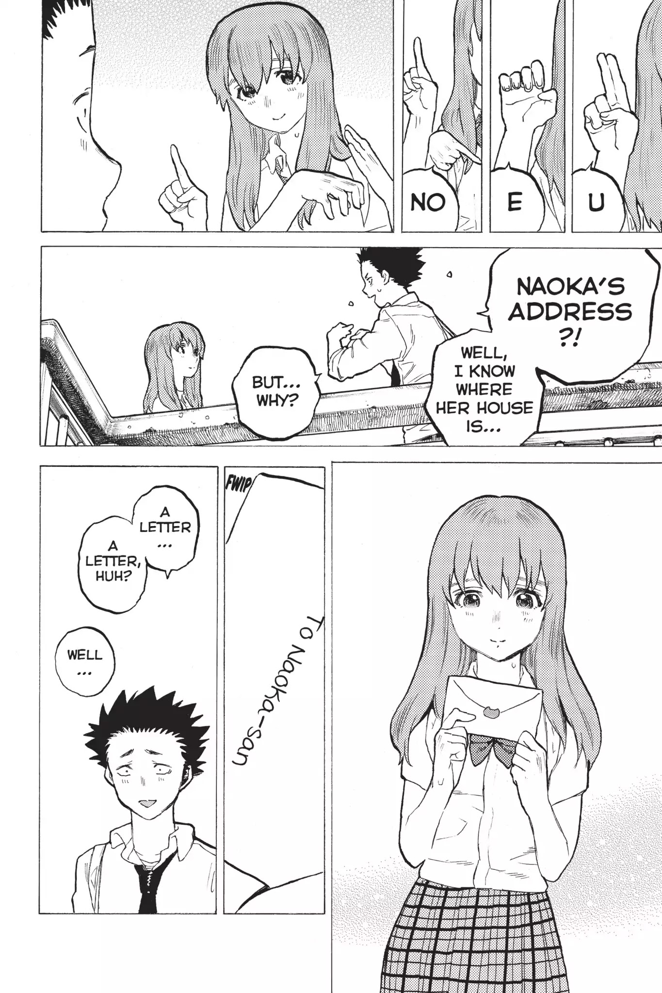 Koe no Katachi Chapter 28 page 16 - Chapter 28: Reply