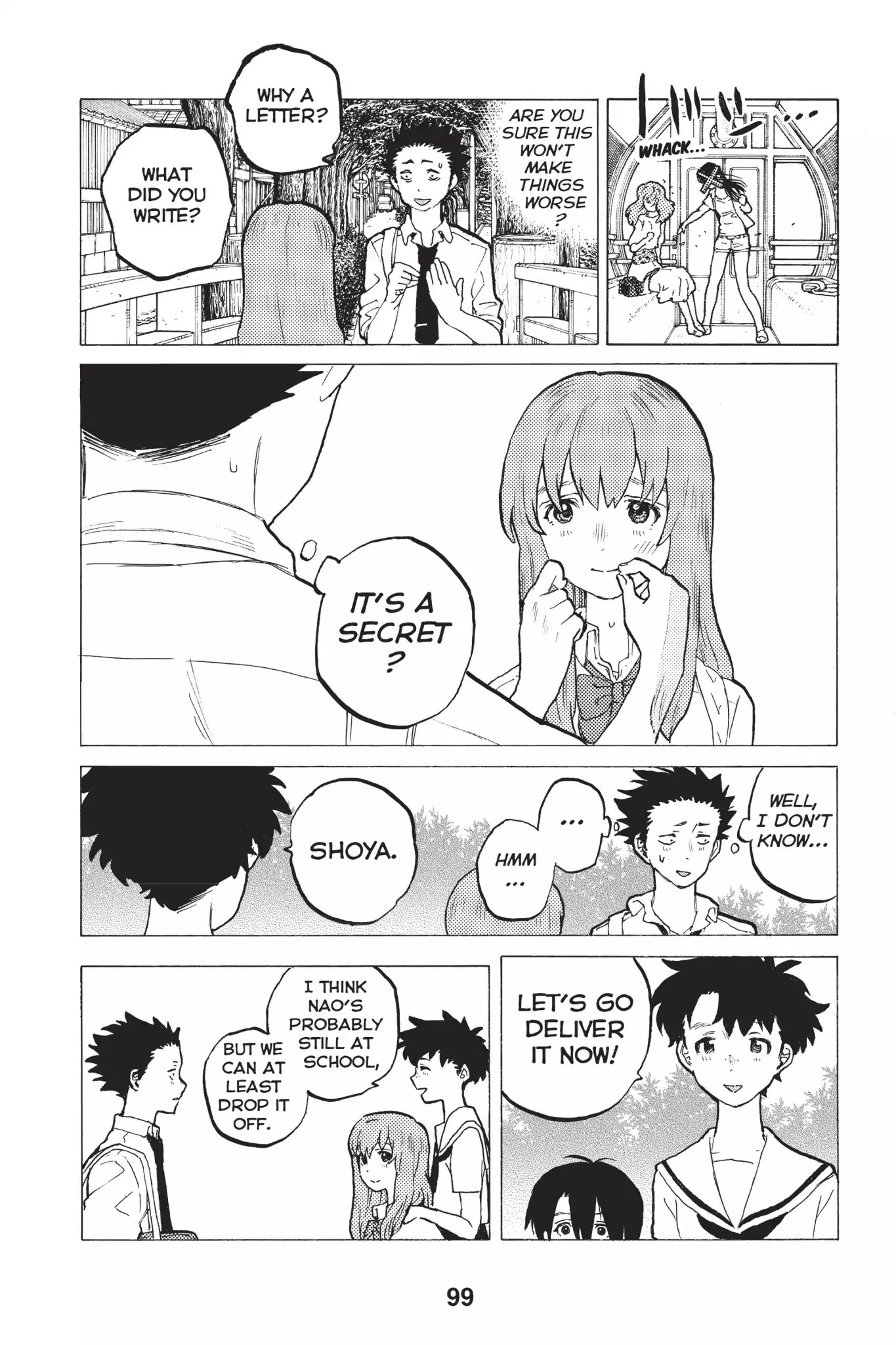 Koe no Katachi Chapter 28 page 17 - Chapter 28: Reply