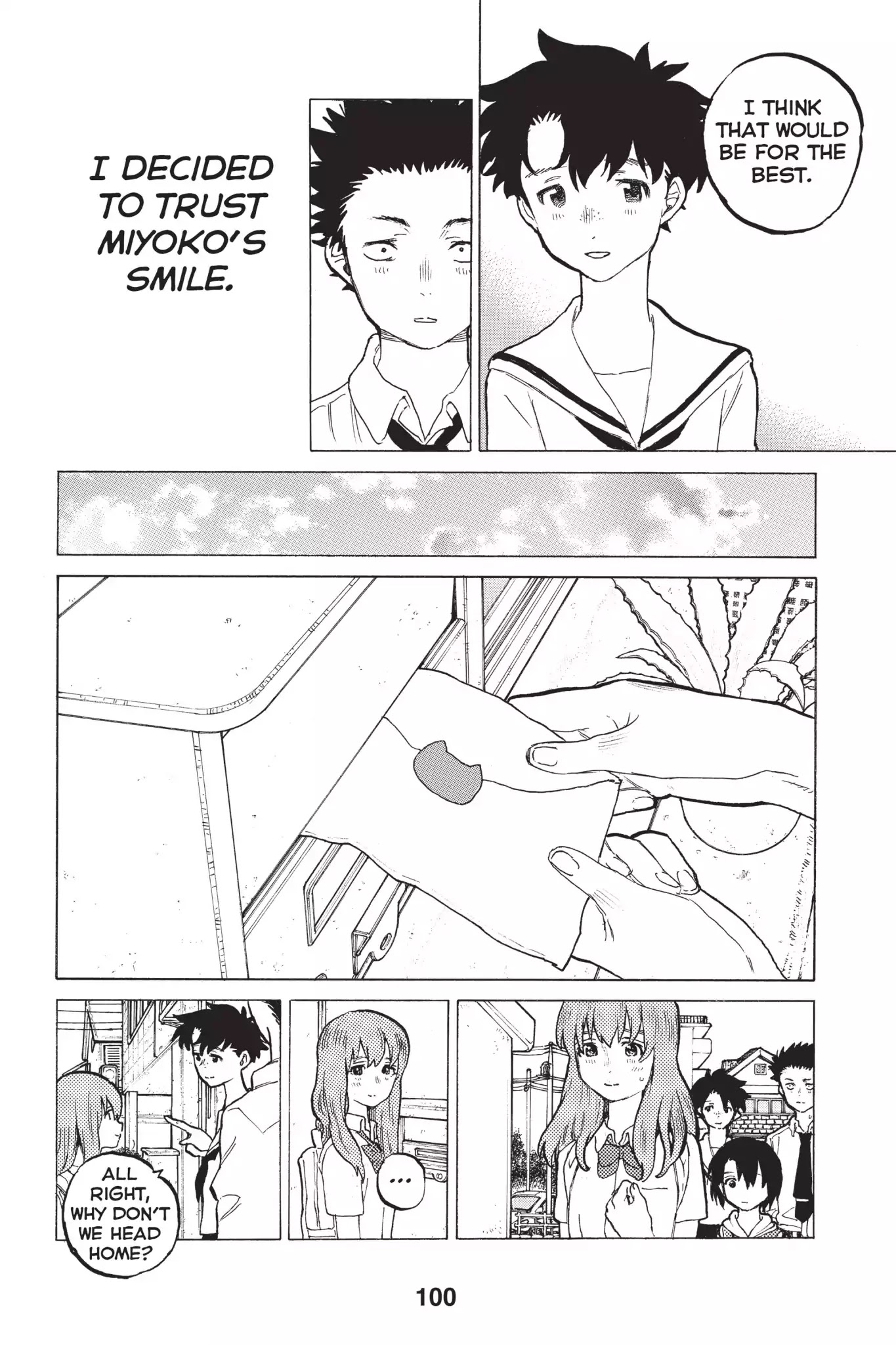 Koe no Katachi Chapter 28 page 18 - Chapter 28: Reply