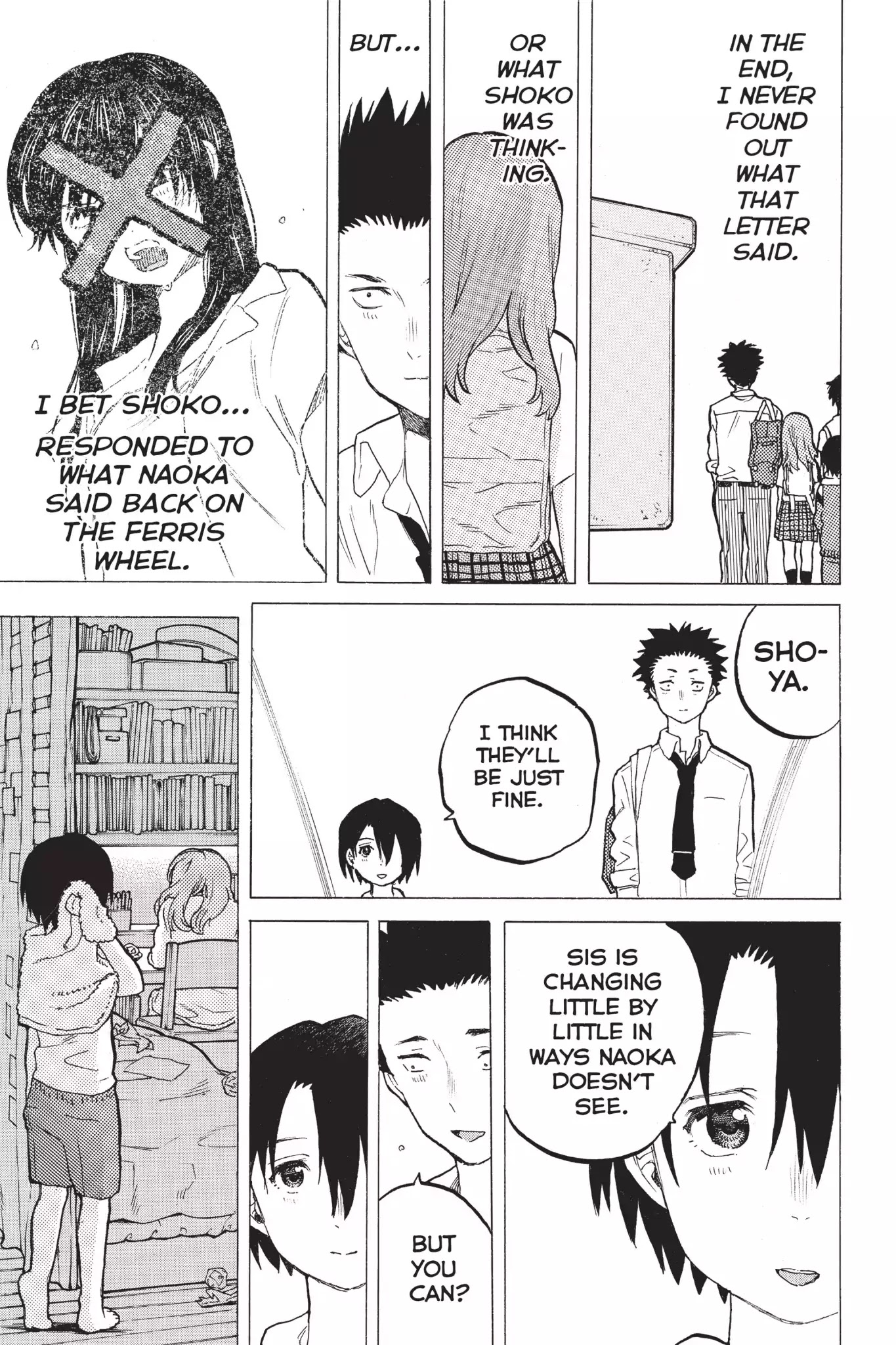 Koe no Katachi Chapter 28 page 19 - Chapter 28: Reply