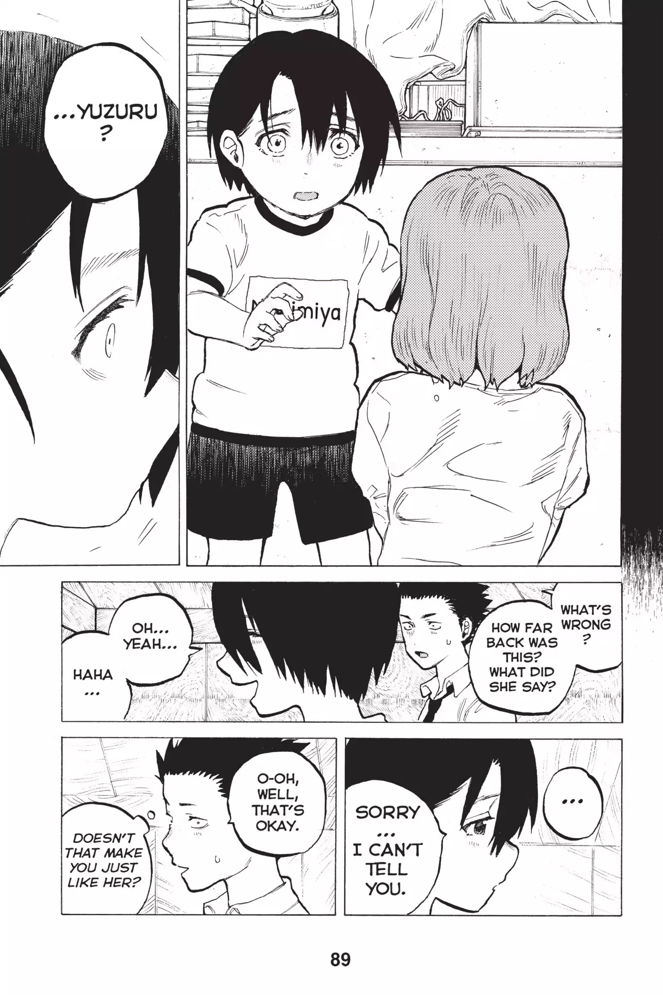Koe no Katachi Chapter 28 page 7 - Chapter 28: Reply