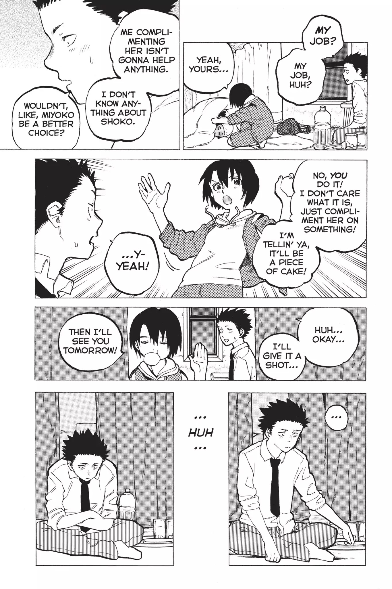 Koe no Katachi Chapter 28 page 9 - Chapter 28: Reply