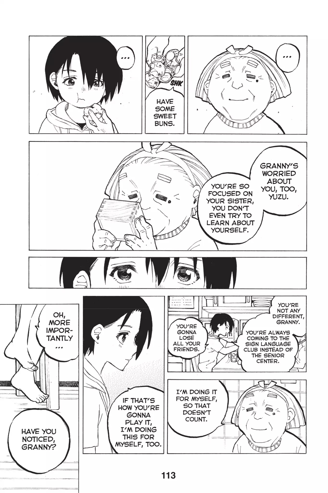 Koe no Katachi Chapter 29 page 11 - Chapter 29: Granny