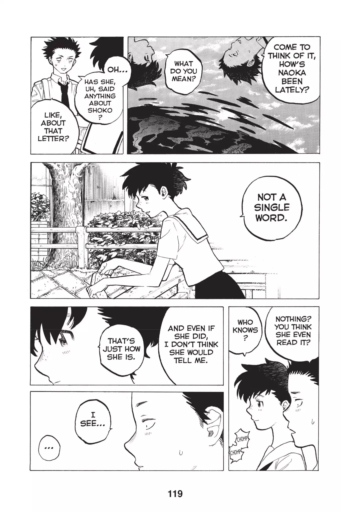 Koe no Katachi Chapter 29 page 17 - Chapter 29: Granny