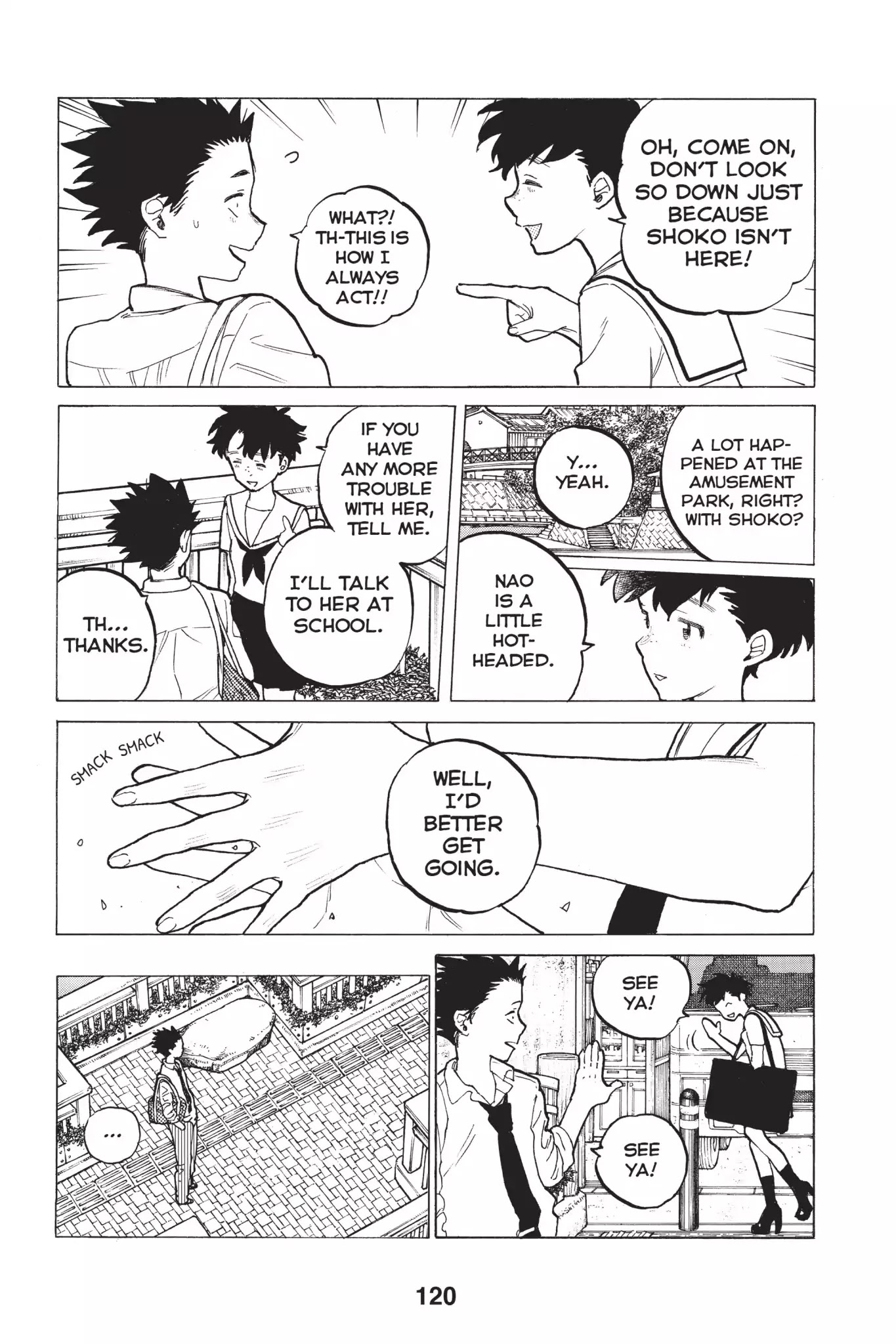 Koe no Katachi Chapter 29 page 18 - Chapter 29: Granny