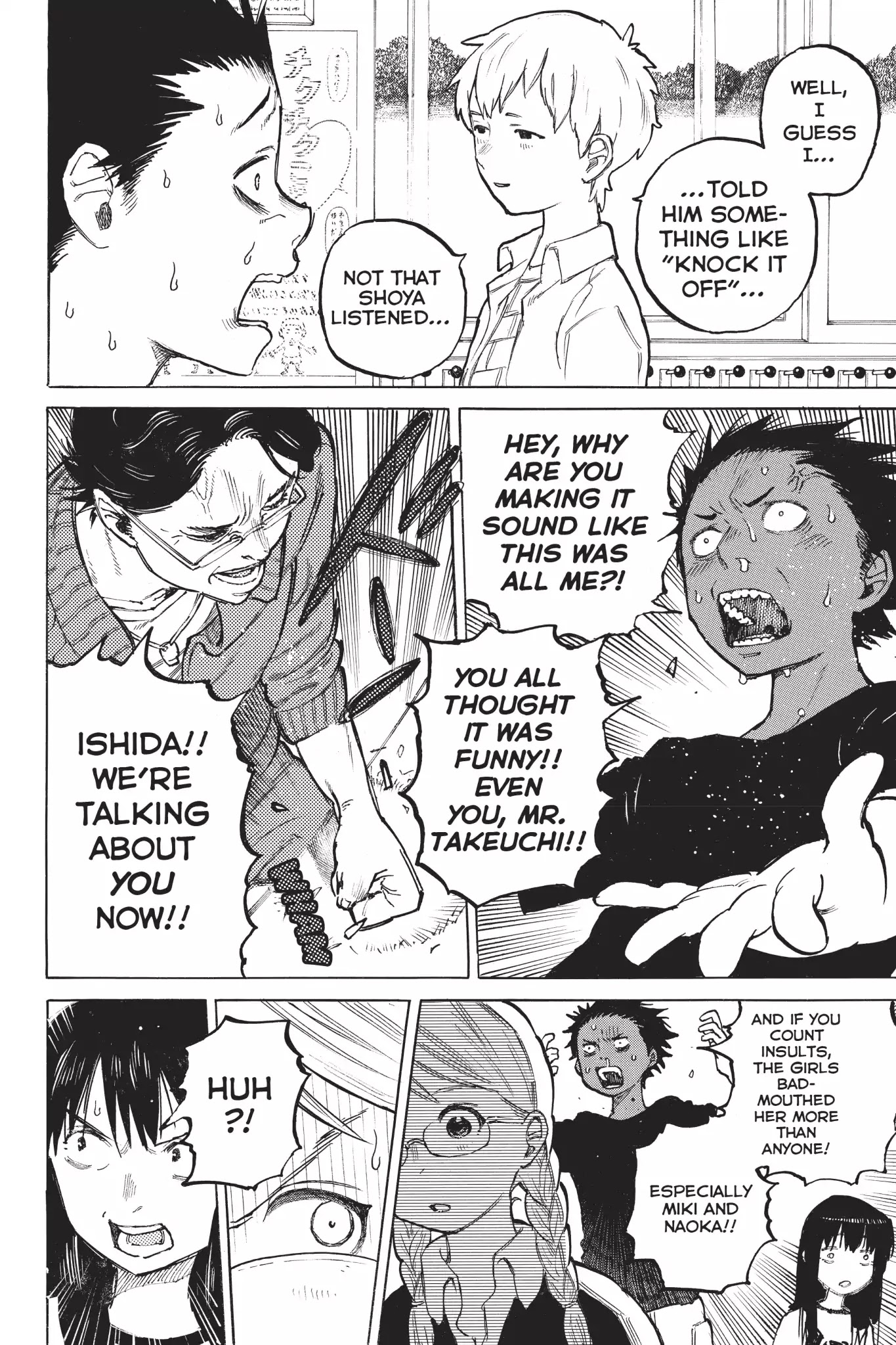 Koe no Katachi Chapter 3 page 12 - Chapter 3: Hahahahaha