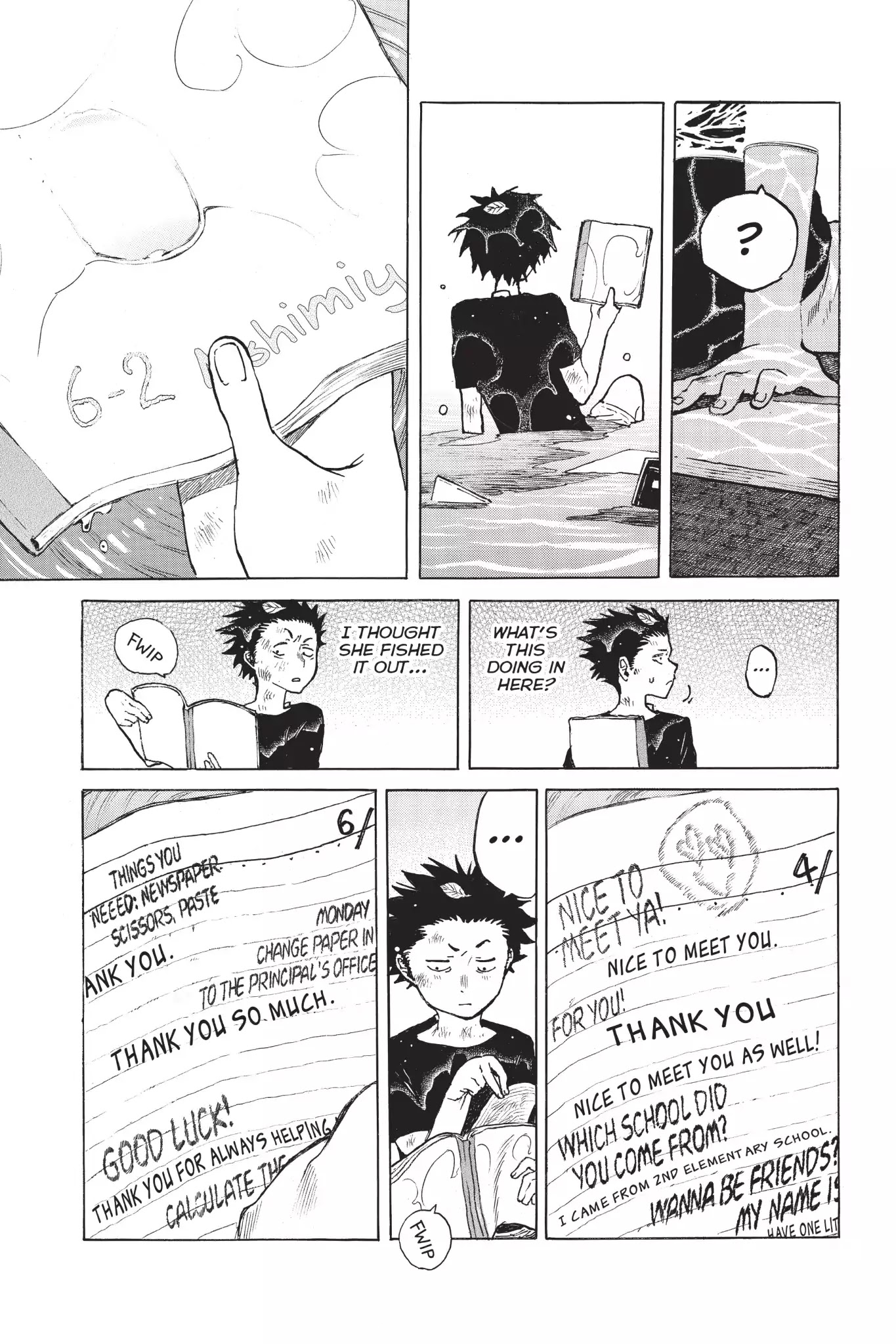 Koe no Katachi Chapter 3 page 15 - Chapter 3: Hahahahaha