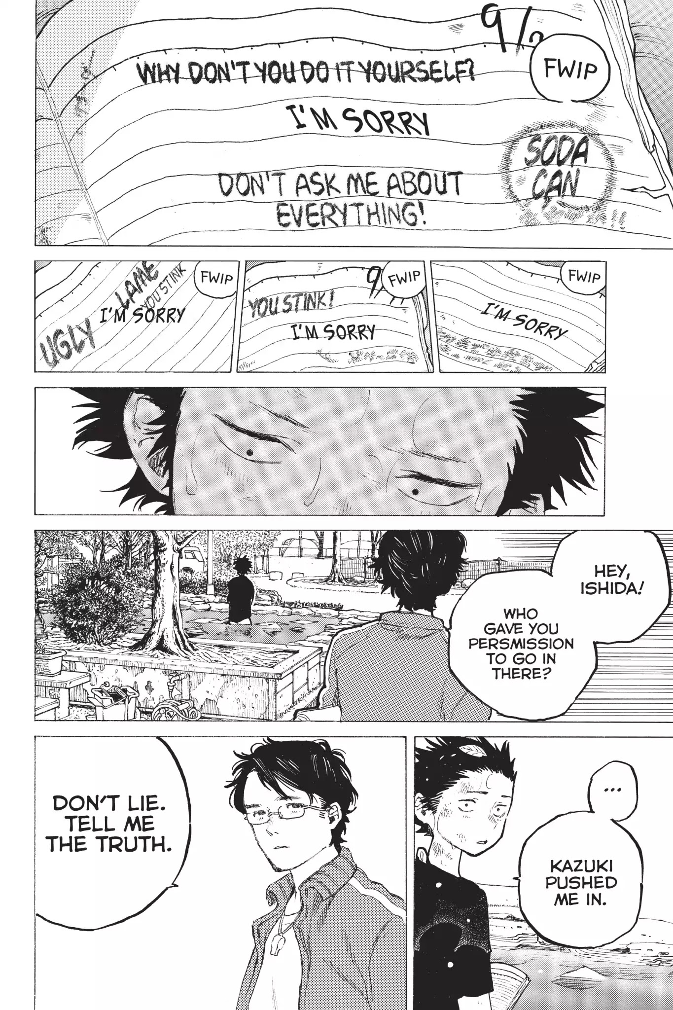 Koe no Katachi Chapter 3 page 16 - Chapter 3: Hahahahaha