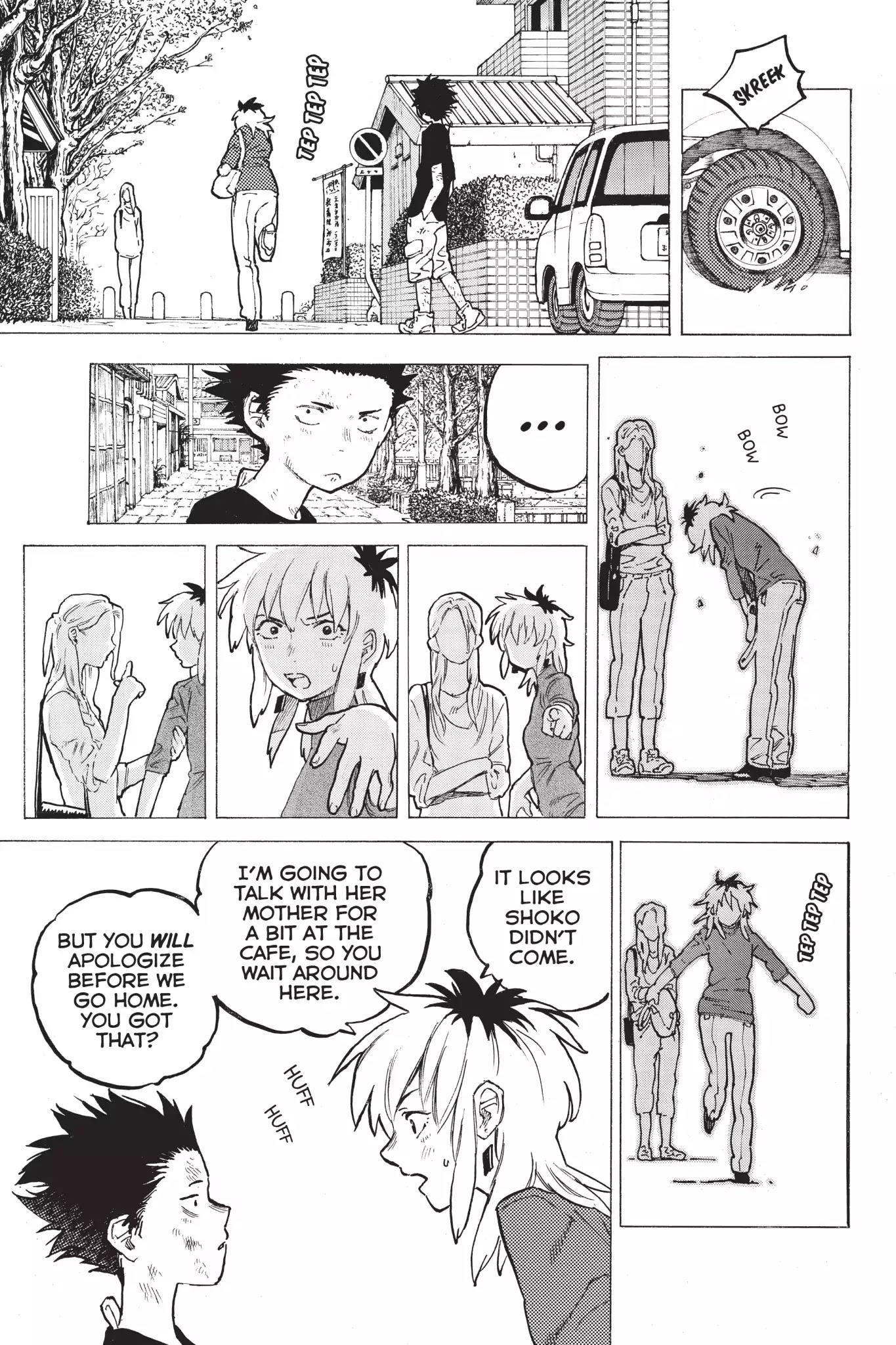 Koe no Katachi Chapter 3 page 19 - Chapter 3: Hahahahaha