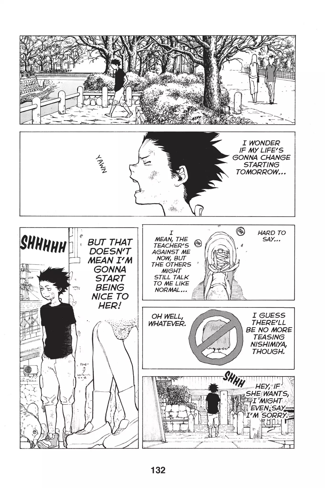 Koe no Katachi Chapter 3 page 20 - Chapter 3: Hahahahaha