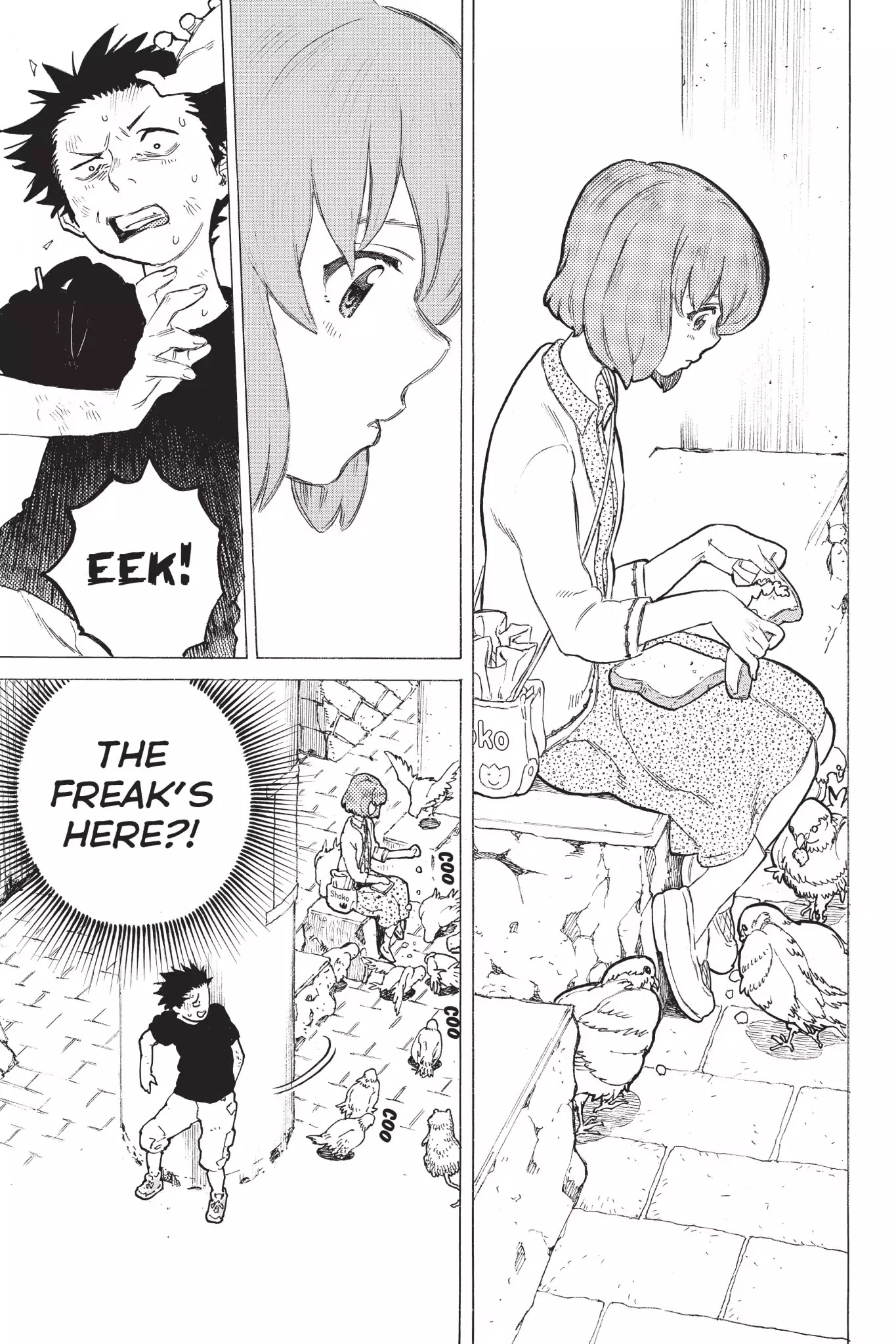 Koe no Katachi Chapter 3 page 21 - Chapter 3: Hahahahaha