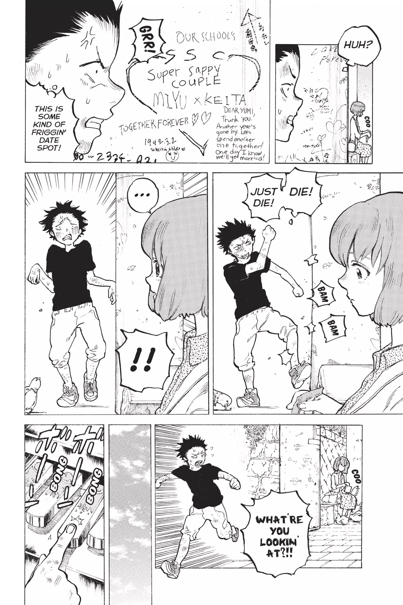 Koe no Katachi Chapter 3 page 22 - Chapter 3: Hahahahaha
