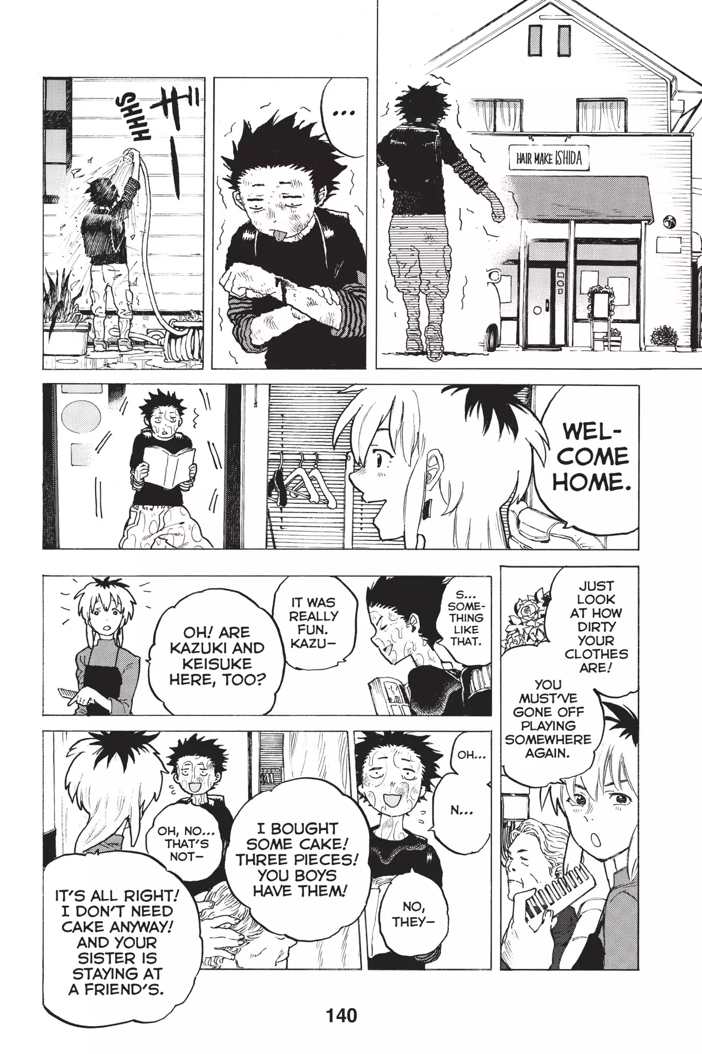 Koe no Katachi Chapter 3 page 28 - Chapter 3: Hahahahaha