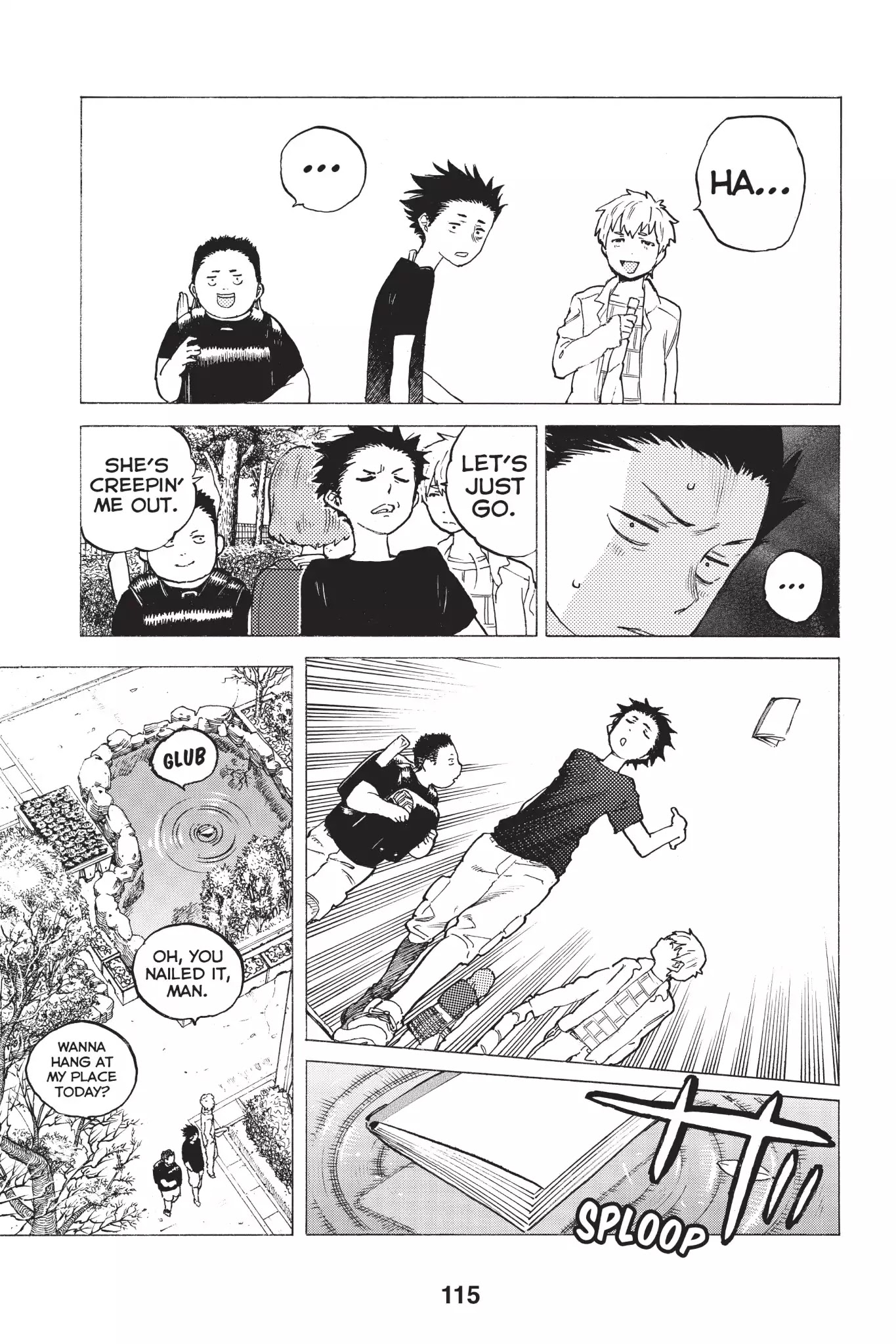 Koe no Katachi Chapter 3 page 3 - Chapter 3: Hahahahaha