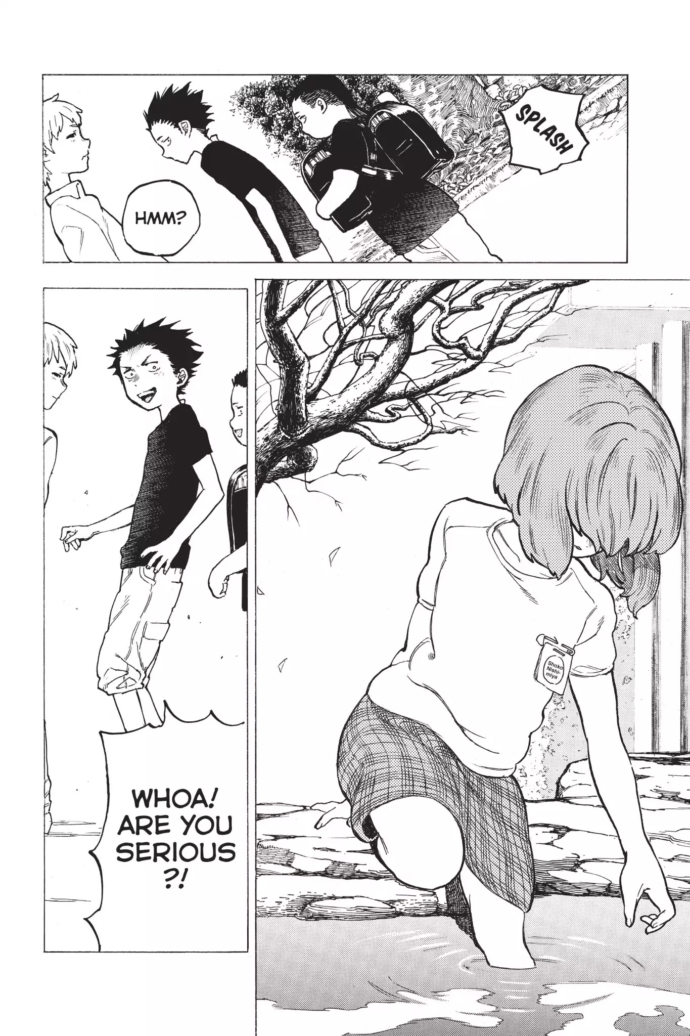 Koe no Katachi Chapter 3 page 4 - Chapter 3: Hahahahaha