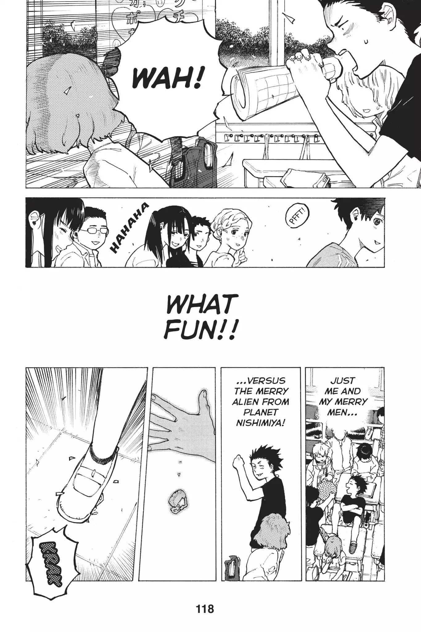 Koe no Katachi Chapter 3 page 6 - Chapter 3: Hahahahaha