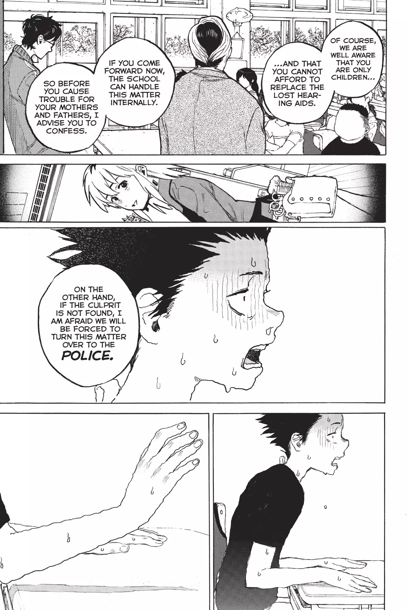 Koe no Katachi Chapter 3 page 9 - Chapter 3: Hahahahaha