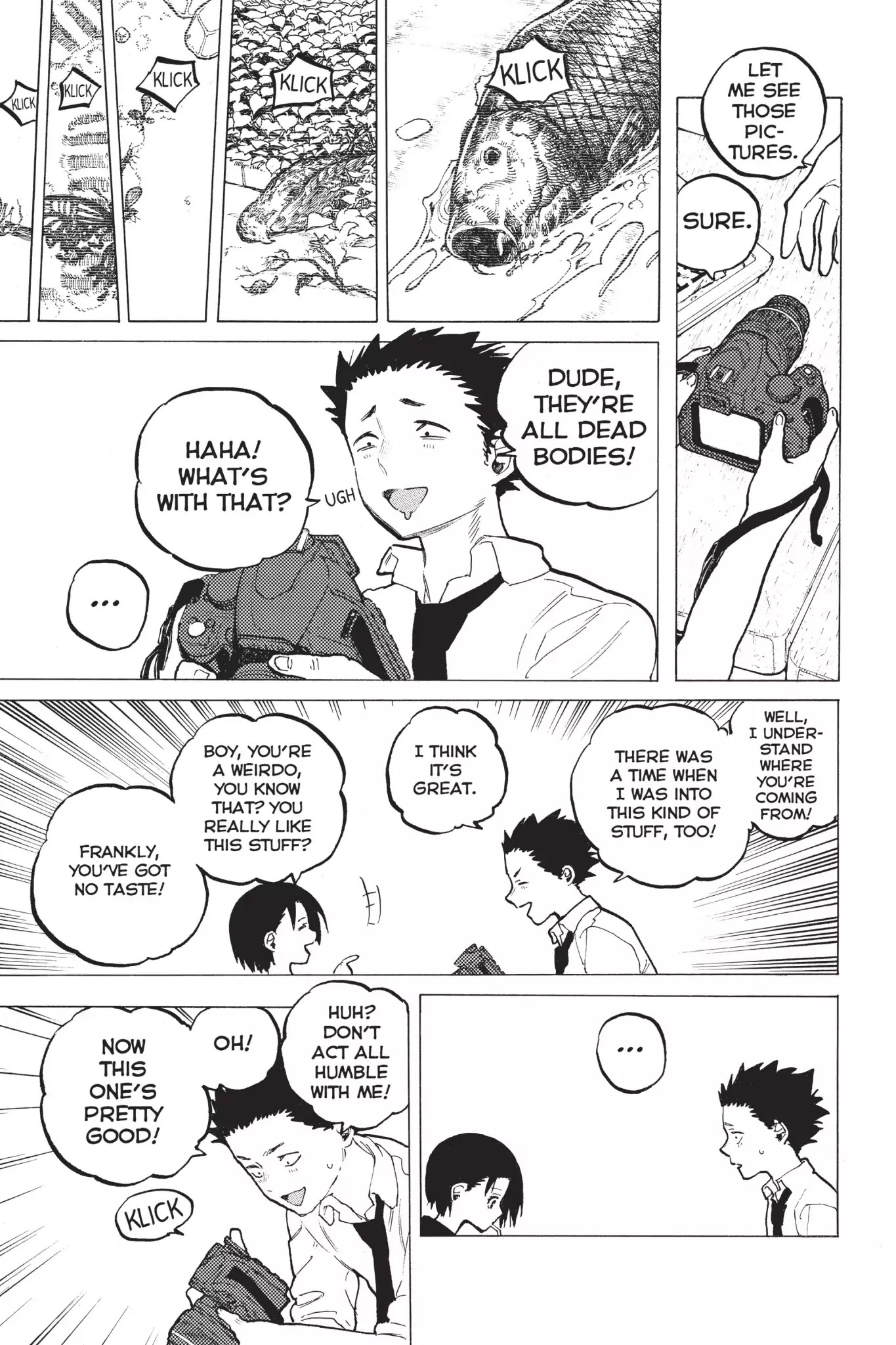 Koe no Katachi Chapter 30 page 10 - Chapter 30: Support