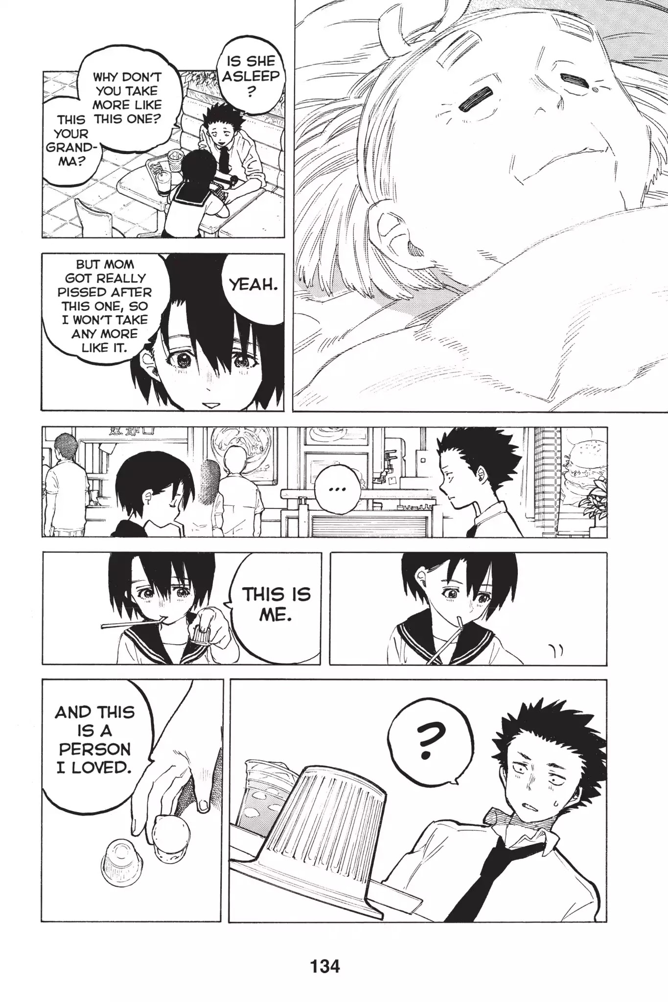 Koe no Katachi Chapter 30 page 11 - Chapter 30: Support