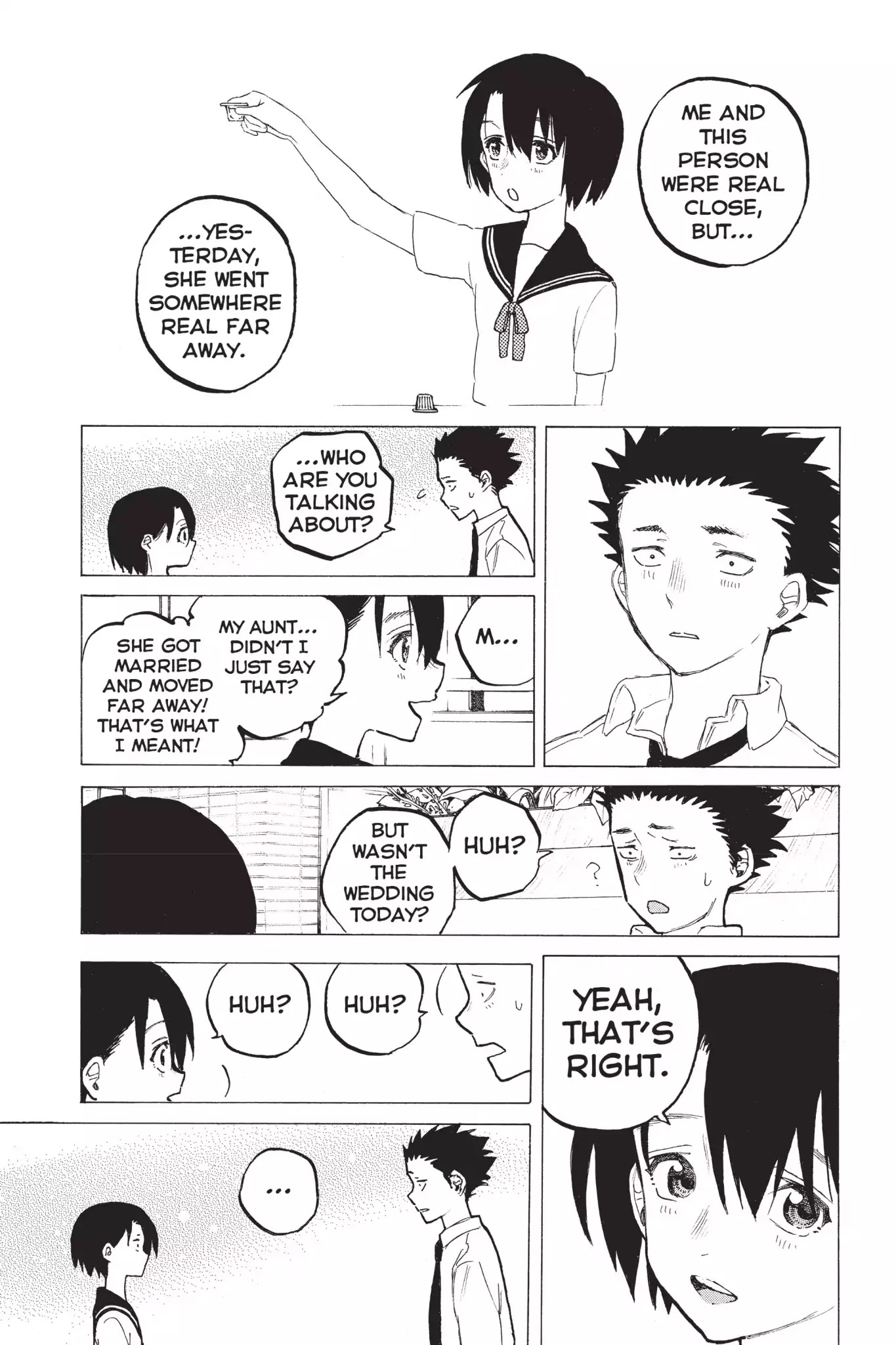Koe no Katachi Chapter 30 page 12 - Chapter 30: Support