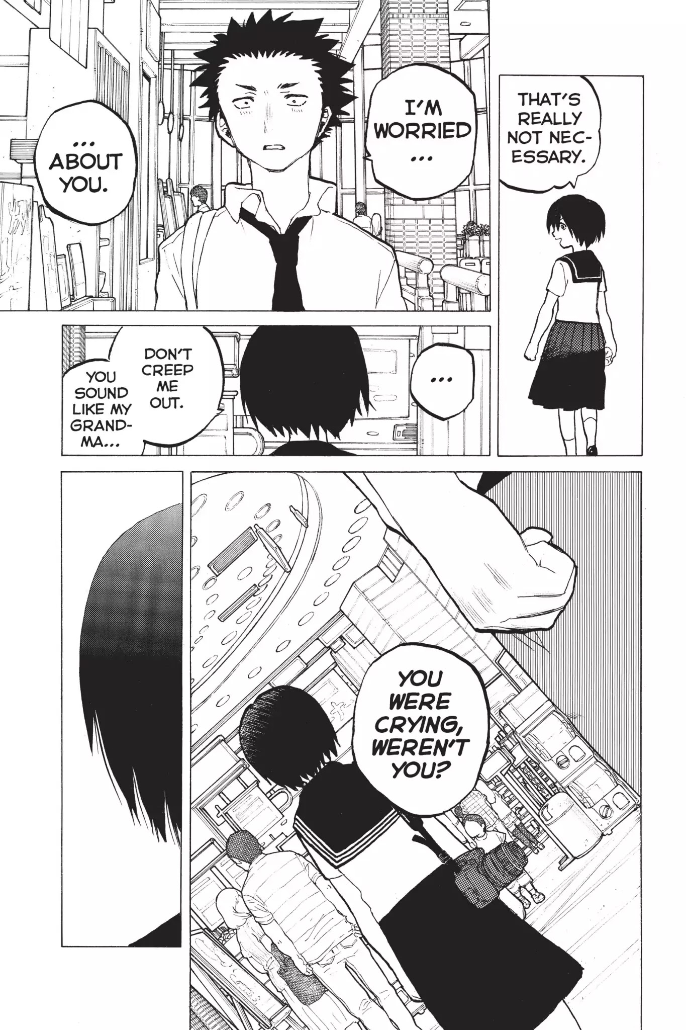 Koe no Katachi Chapter 30 page 16 - Chapter 30: Support